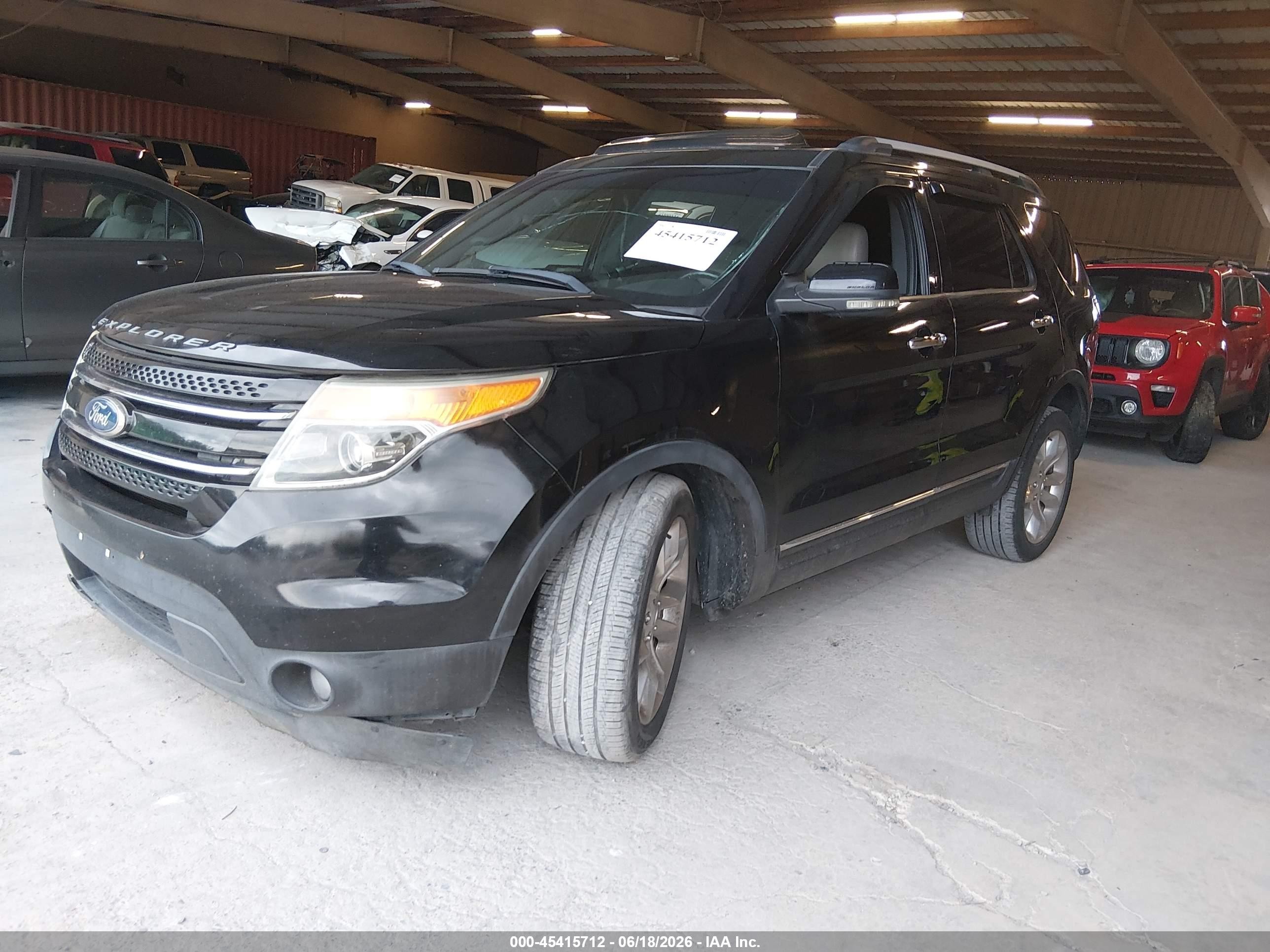 2012 Ford Explorer Limited Черный vin: 1FMHK7F81CGA50710