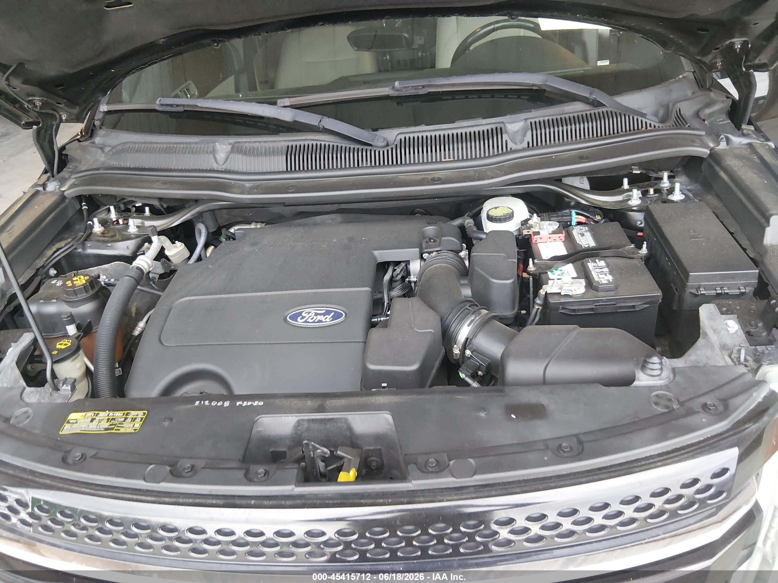 2012 Ford Explorer Limited Черный vin: 1FMHK7F81CGA50710