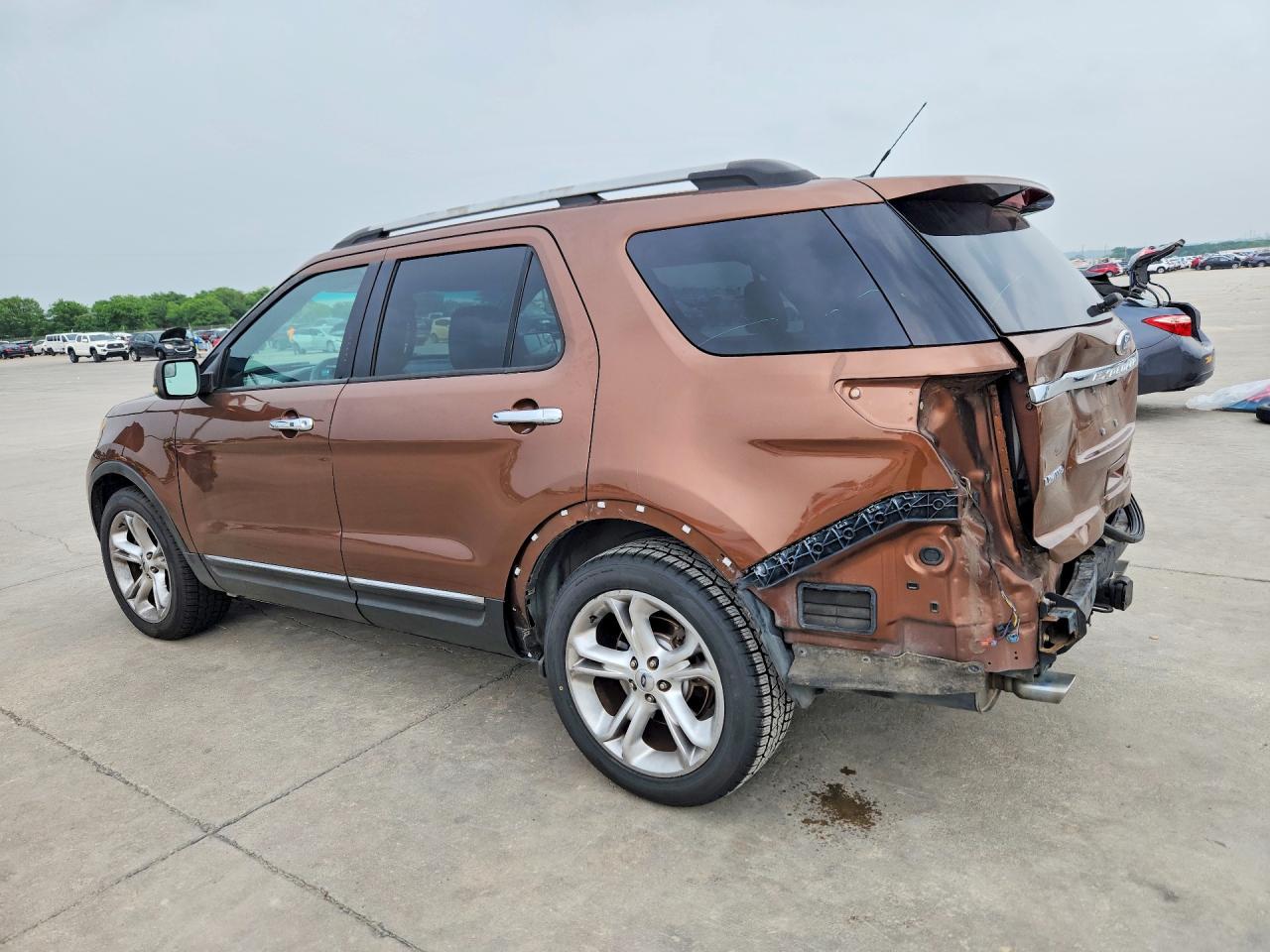 2011 Ford Explorer Limited Brown vin: 1FMHK7F82BGA01711