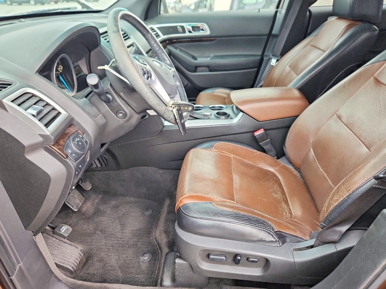 2011 Ford Explorer Limited Brown vin: 1FMHK7F82BGA01711
