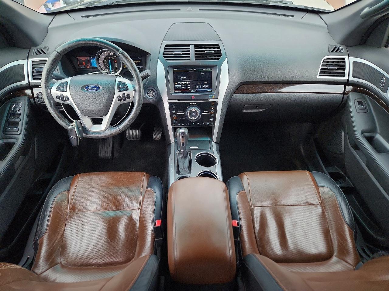 2011 Ford Explorer Limited Brown vin: 1FMHK7F82BGA01711