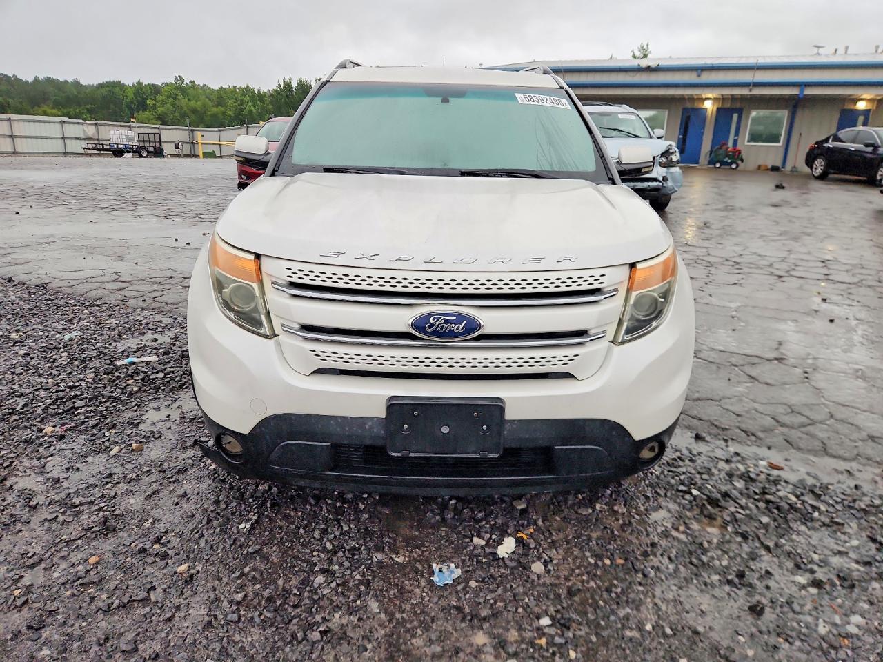 2011 Ford Explorer Limited Белый vin: 1FMHK7F82BGA49936