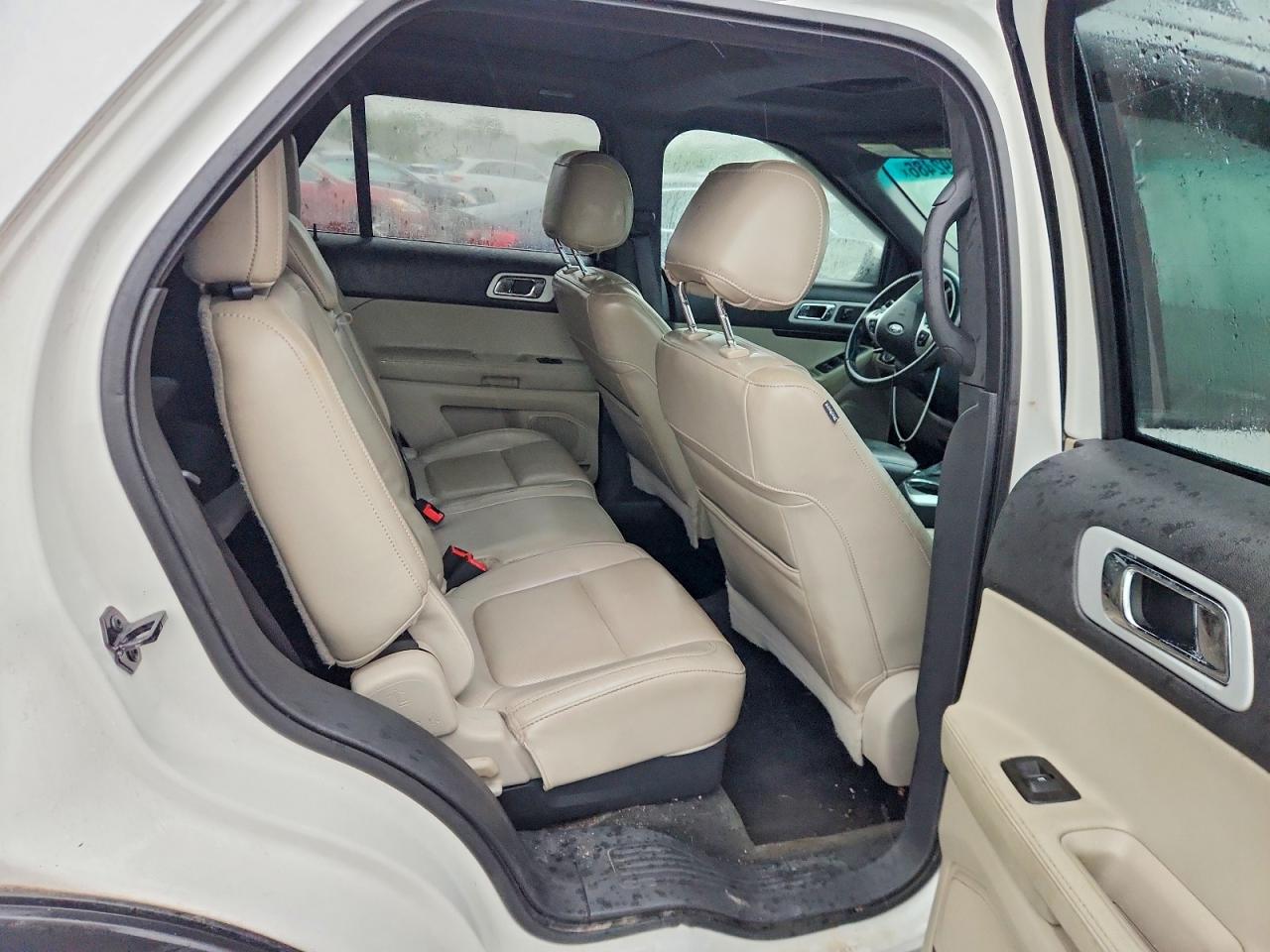 2011 Ford Explorer Limited Белый vin: 1FMHK7F82BGA49936