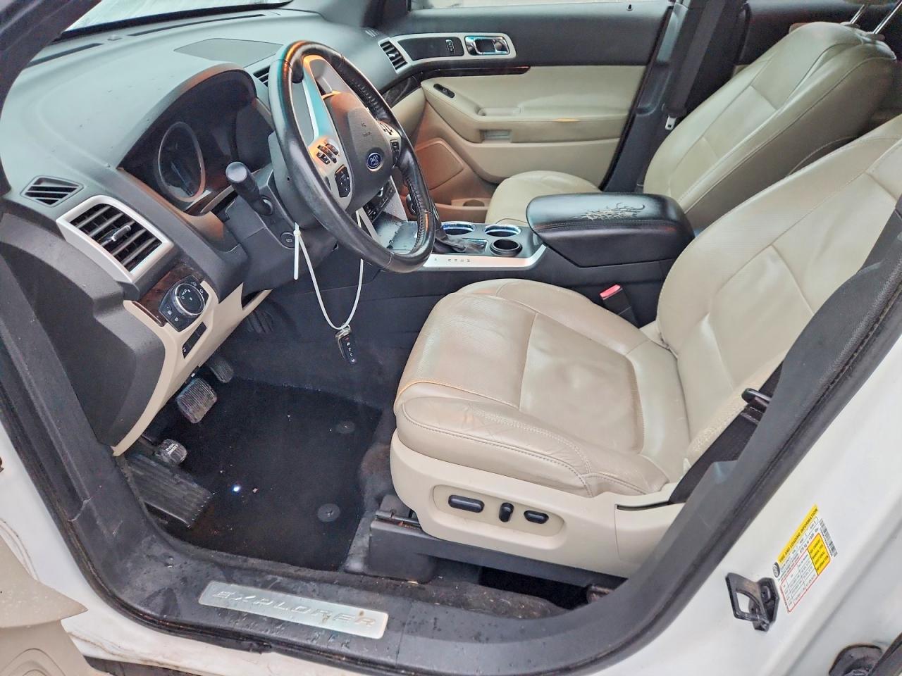 2011 Ford Explorer Limited Белый vin: 1FMHK7F82BGA49936