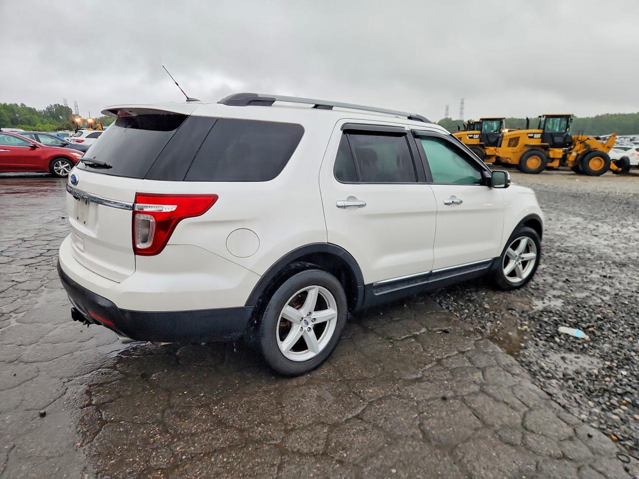 2011 Ford Explorer Limited Белый vin: 1FMHK7F82BGA49936
