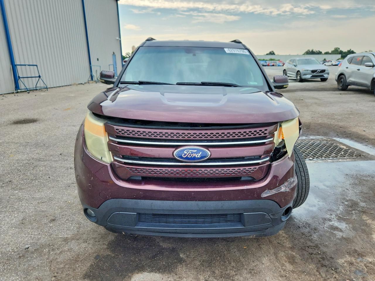 2011 Ford Explorer Limited Burgundy vin: 1FMHK7F82BGA71659