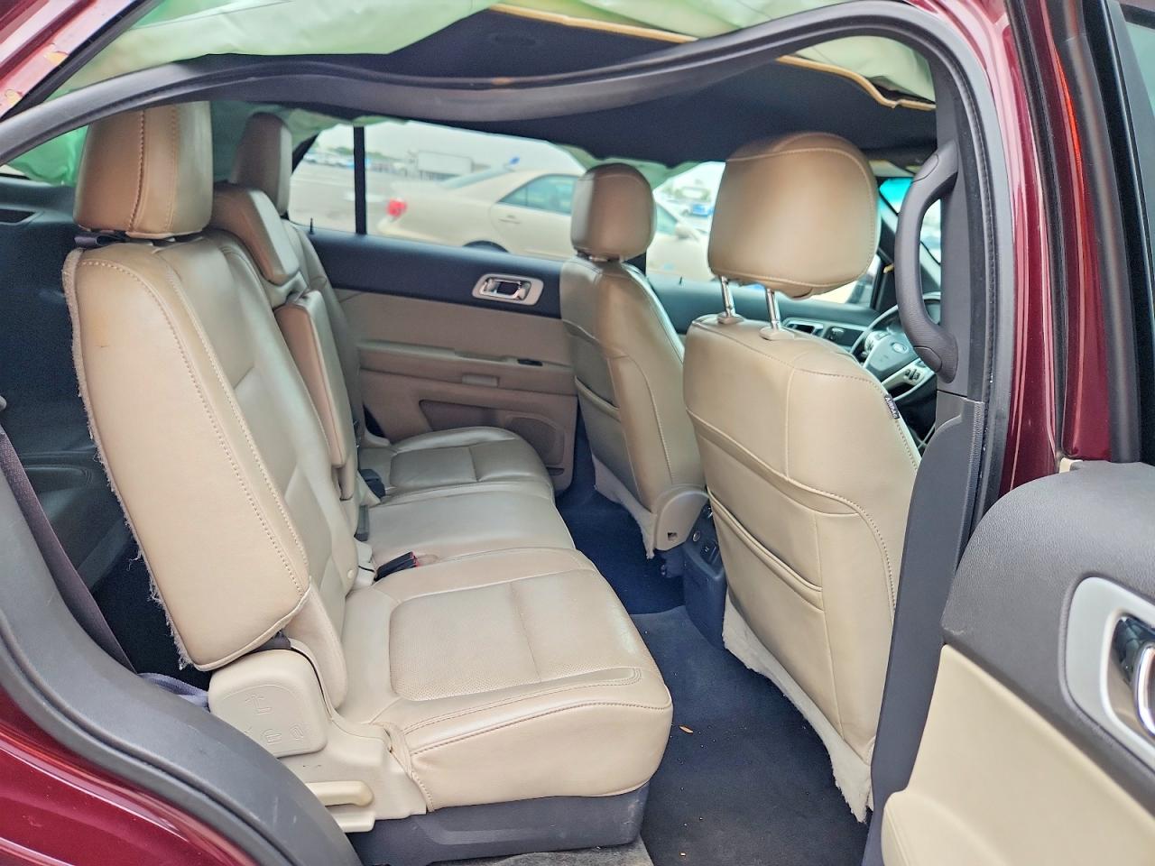 2011 Ford Explorer Limited Бордовый vin: 1FMHK7F82BGA71659