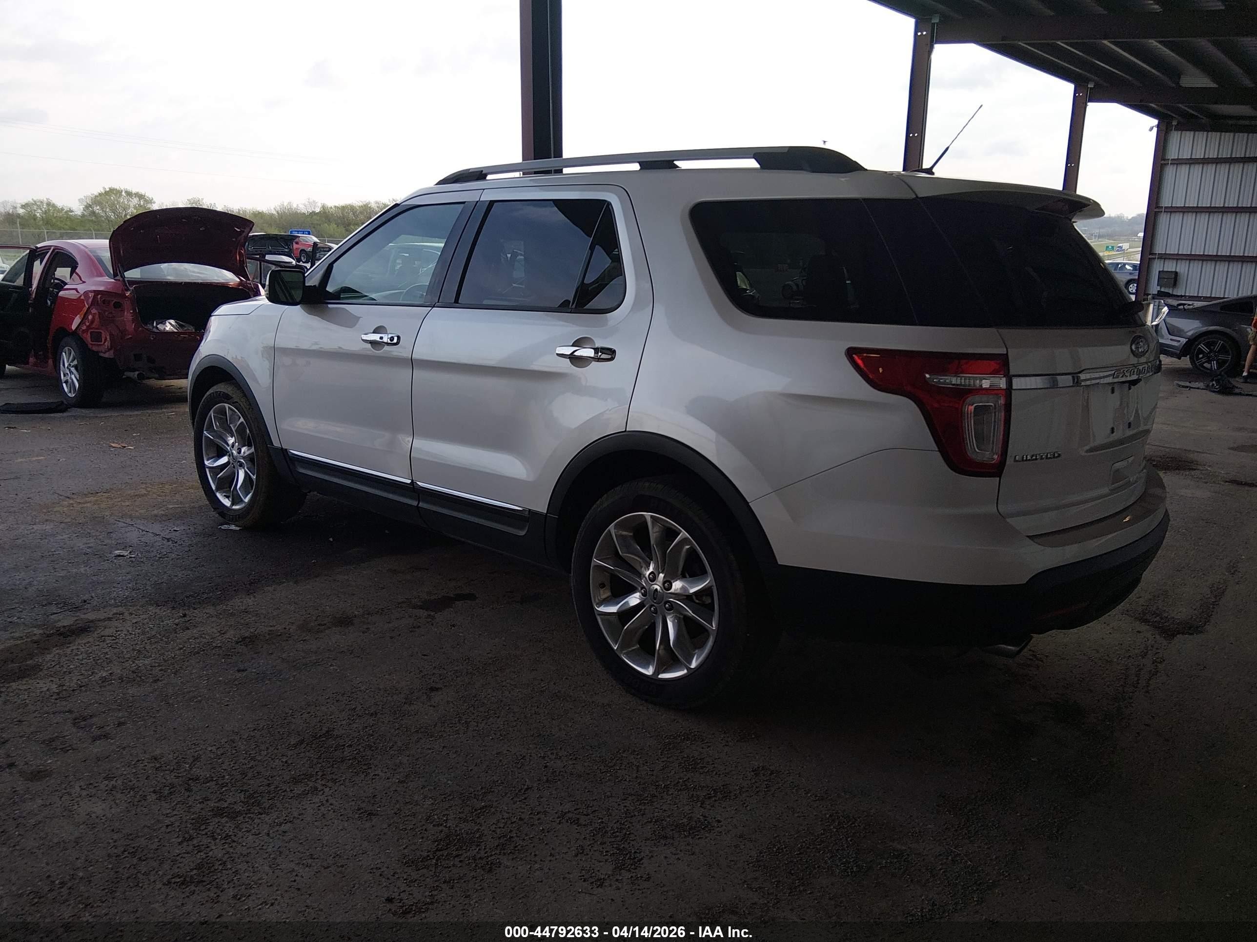2011 Ford Explorer Limited Белый vin: 1FMHK7F82BGA72858