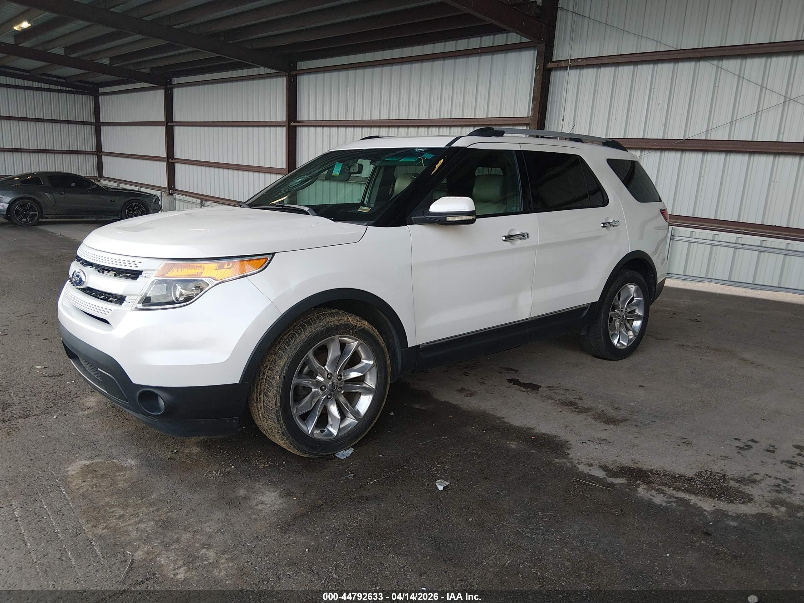 2011 Ford Explorer Limited Белый vin: 1FMHK7F82BGA72858