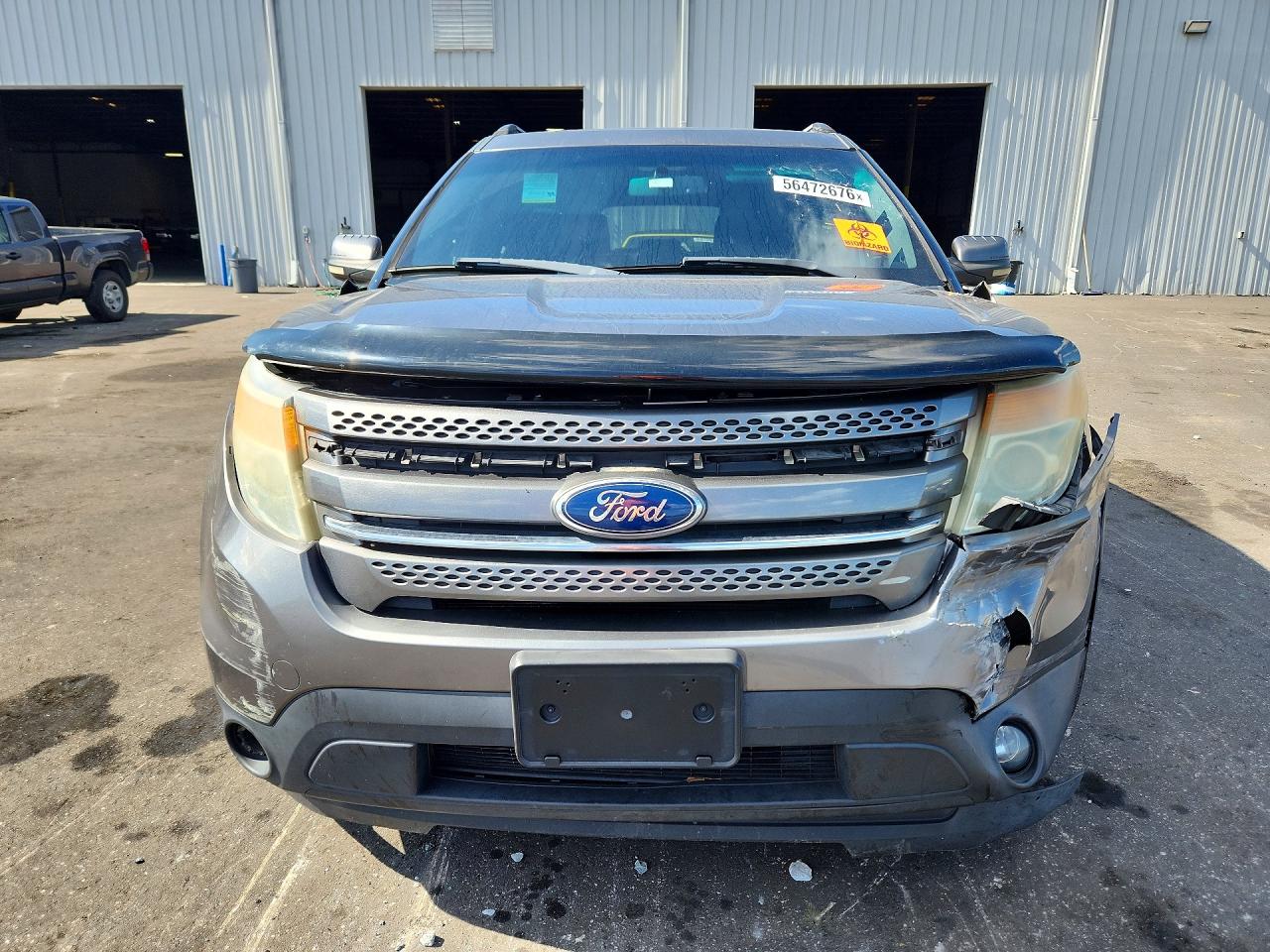 2011 Ford Explorer Limited Gray vin: 1FMHK7F82BGA78854