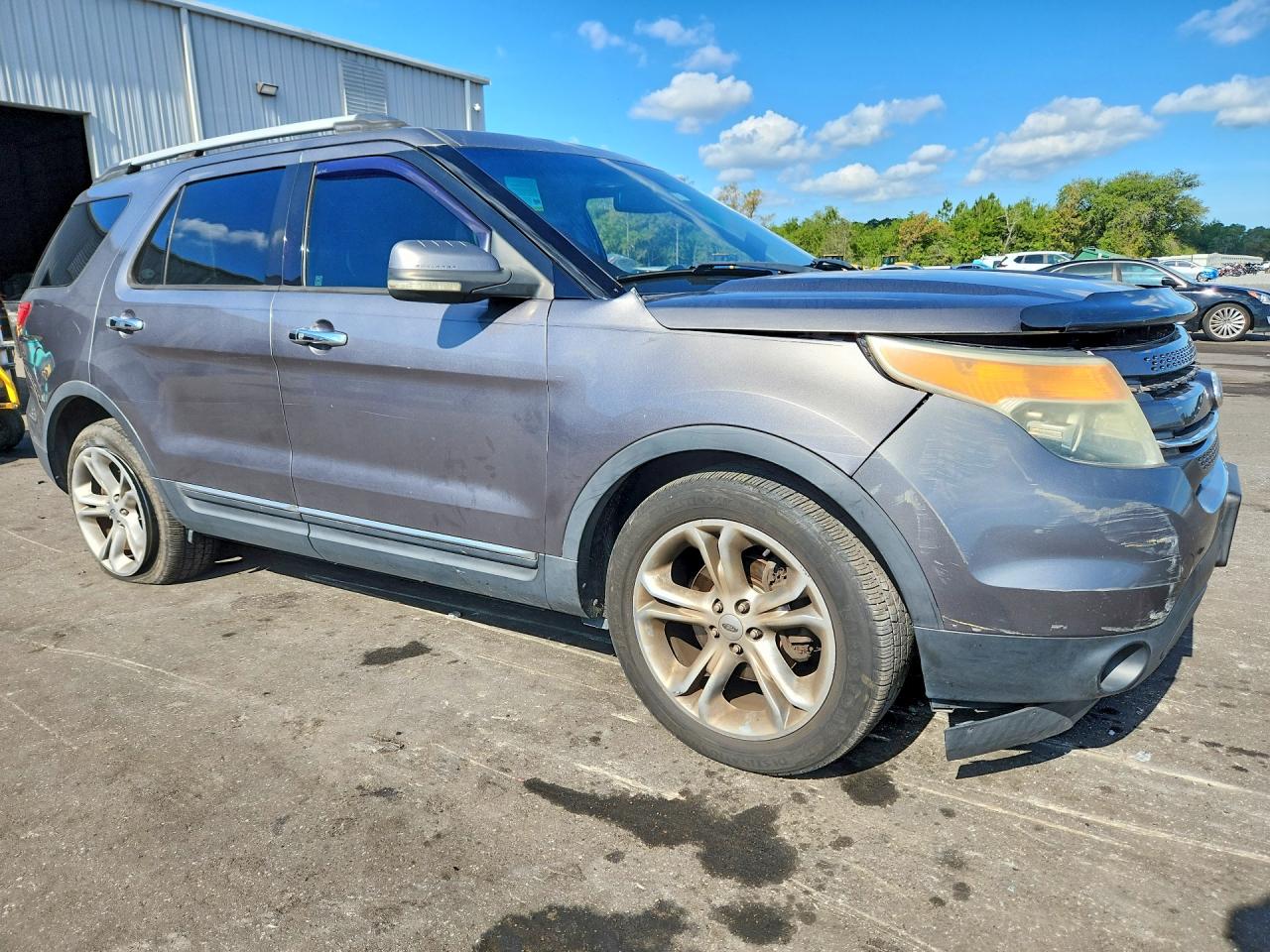 2011 Ford Explorer Limited Gray vin: 1FMHK7F82BGA78854