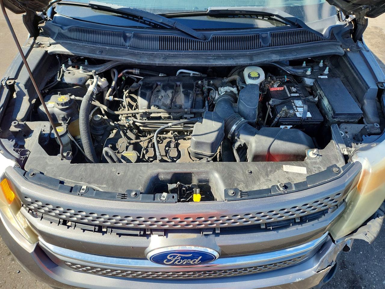 2011 Ford Explorer Limited Gray vin: 1FMHK7F82BGA78854