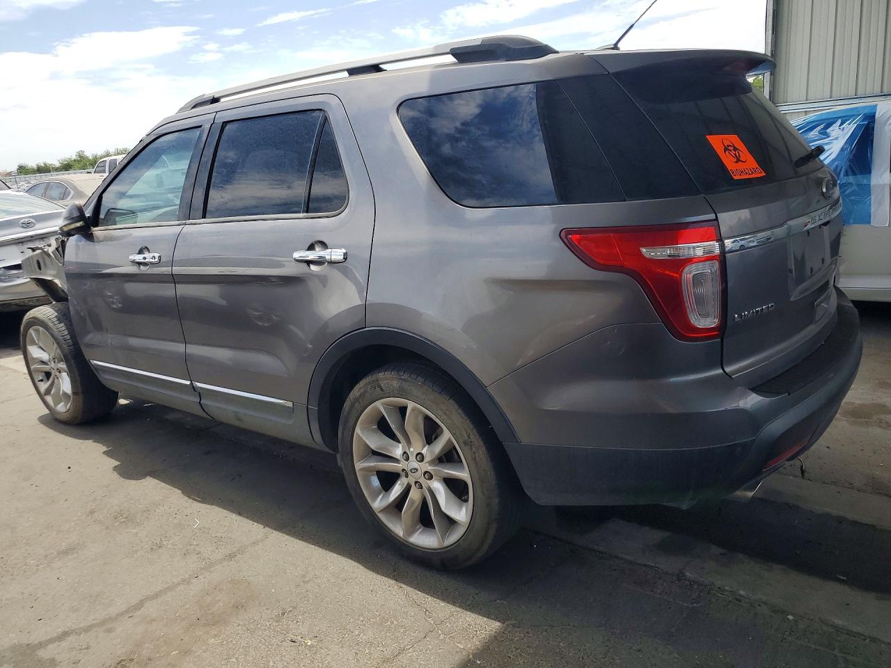 2012 Ford Explorer Limited Gray vin: 1FMHK7F82CGA17487