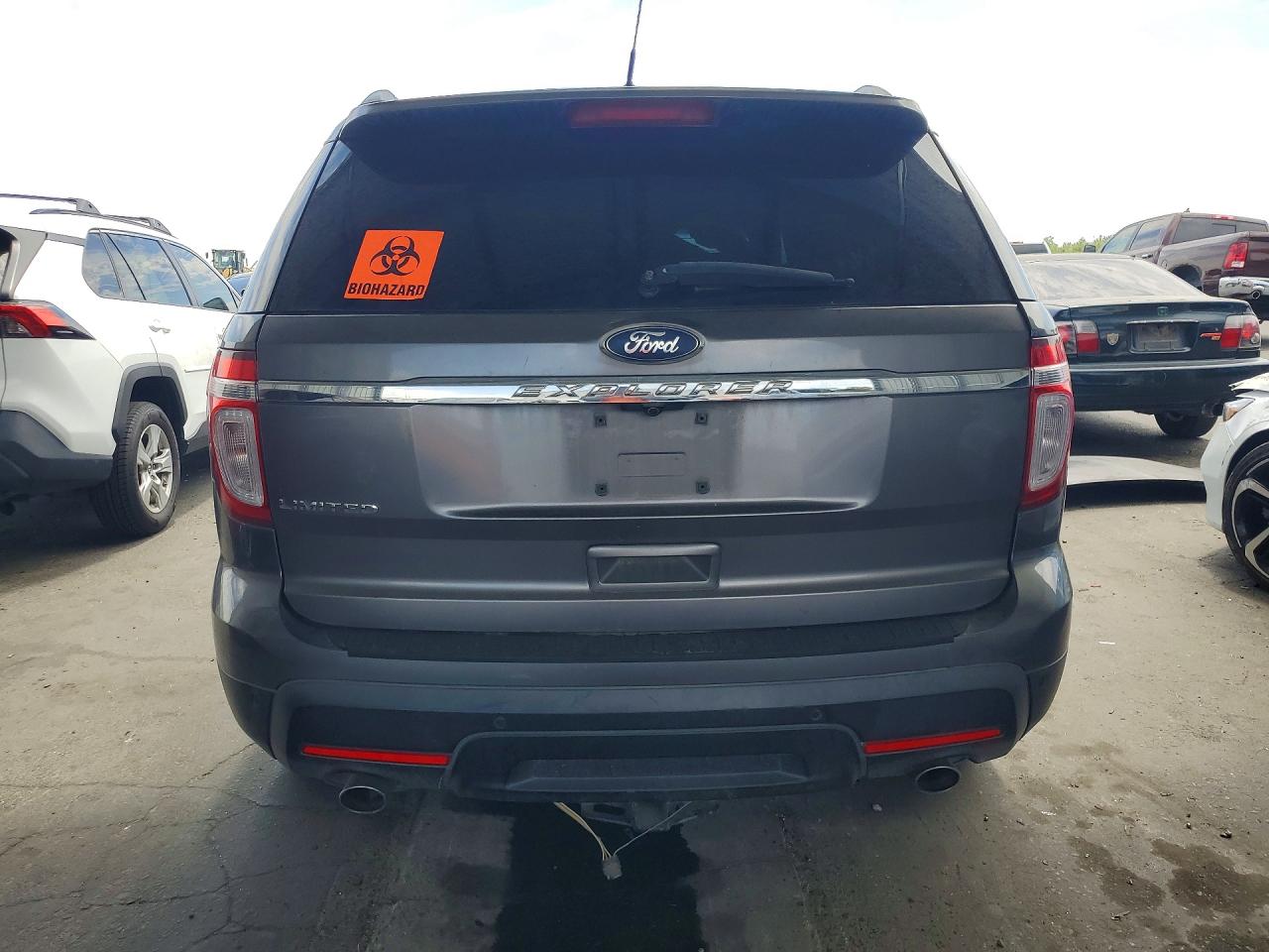 2012 Ford Explorer Limited Gray vin: 1FMHK7F82CGA17487