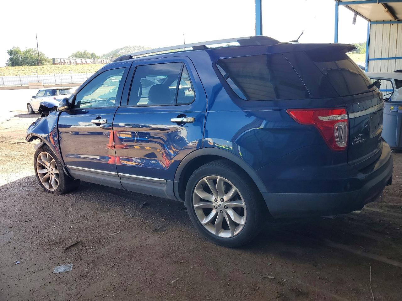 2012 Ford Explorer Limited Blue vin: 1FMHK7F82CGA95168