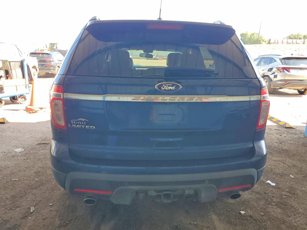 2012 Ford Explorer Limited Blue vin: 1FMHK7F82CGA95168