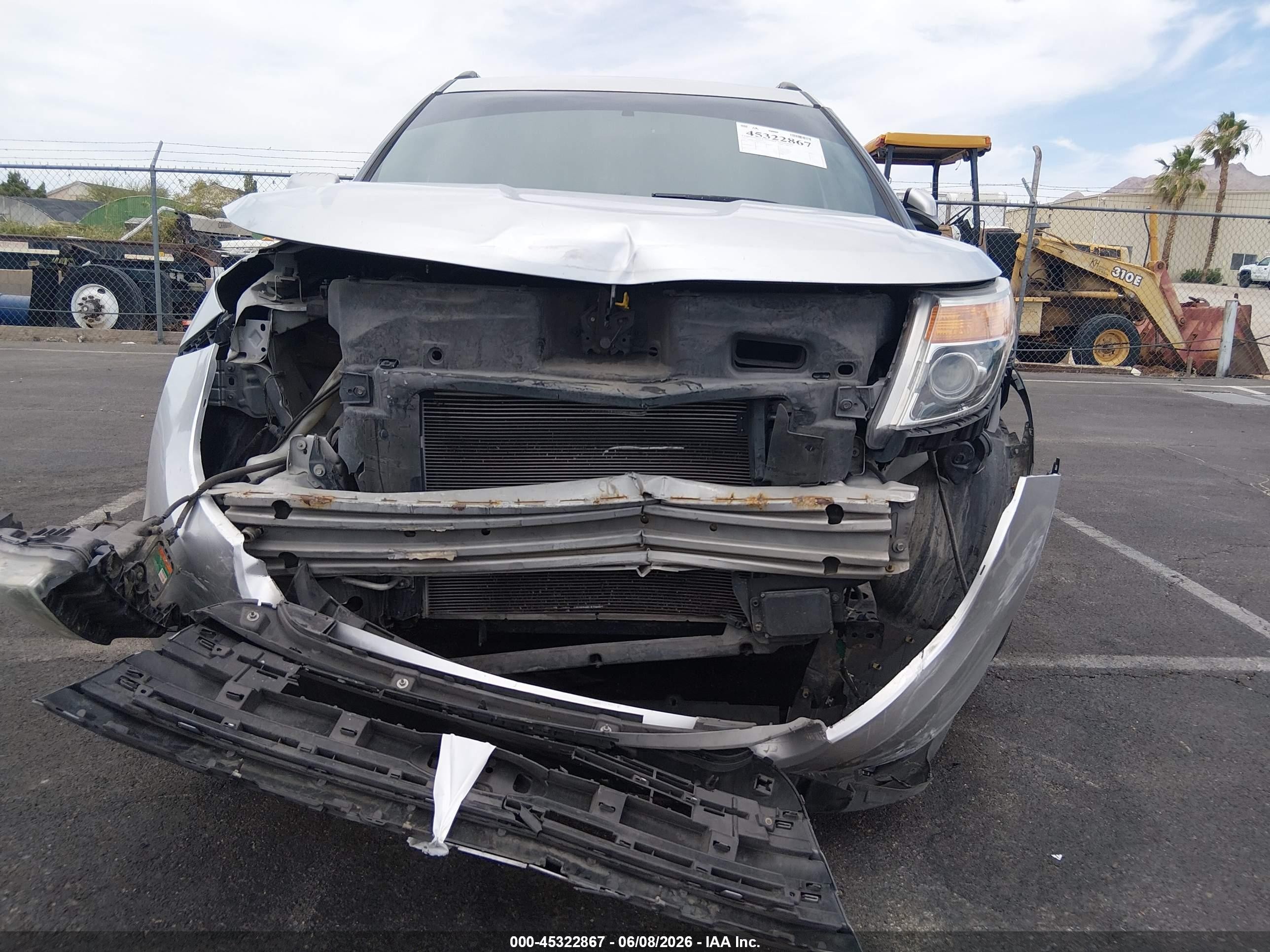 2011 Ford Explorer Limited Silver vin: 1FMHK7F83BGA31364