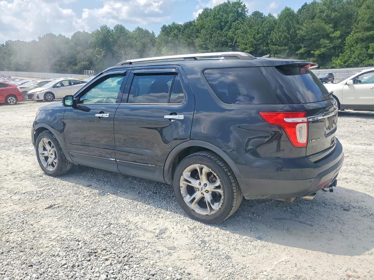 2011 Ford Explorer Limited Black vin: 1FMHK7F83BGA36001