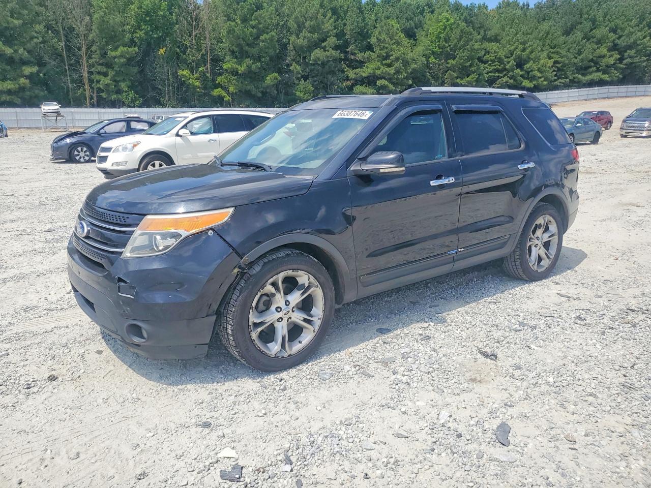 2011 Ford Explorer Limited Black vin: 1FMHK7F83BGA36001