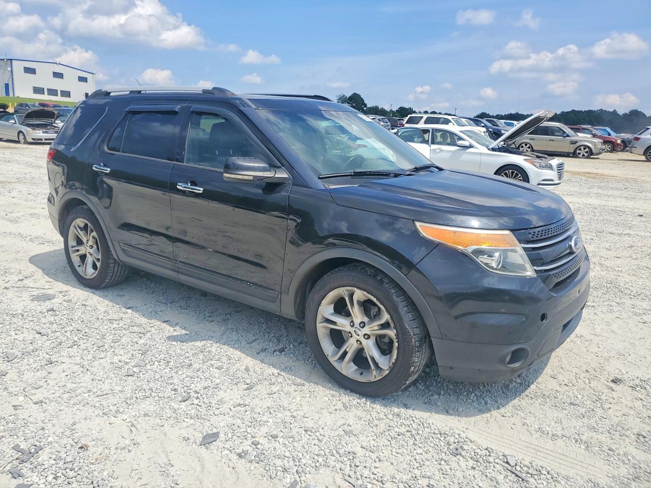 2011 Ford Explorer Limited Black vin: 1FMHK7F83BGA36001