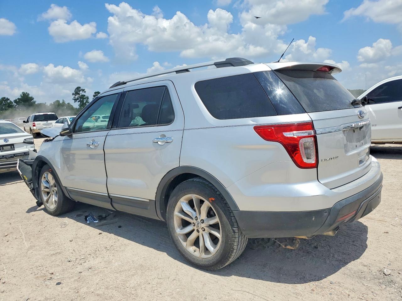 2011 Ford Explorer Limited Silver vin: 1FMHK7F83BGA60718