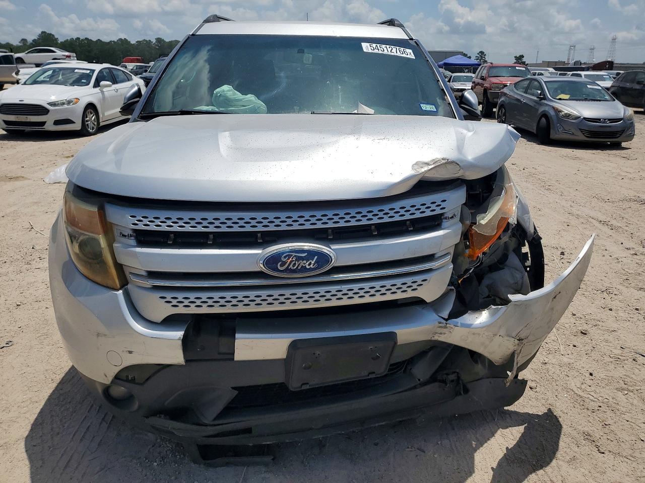 2011 Ford Explorer Limited Silver vin: 1FMHK7F83BGA60718