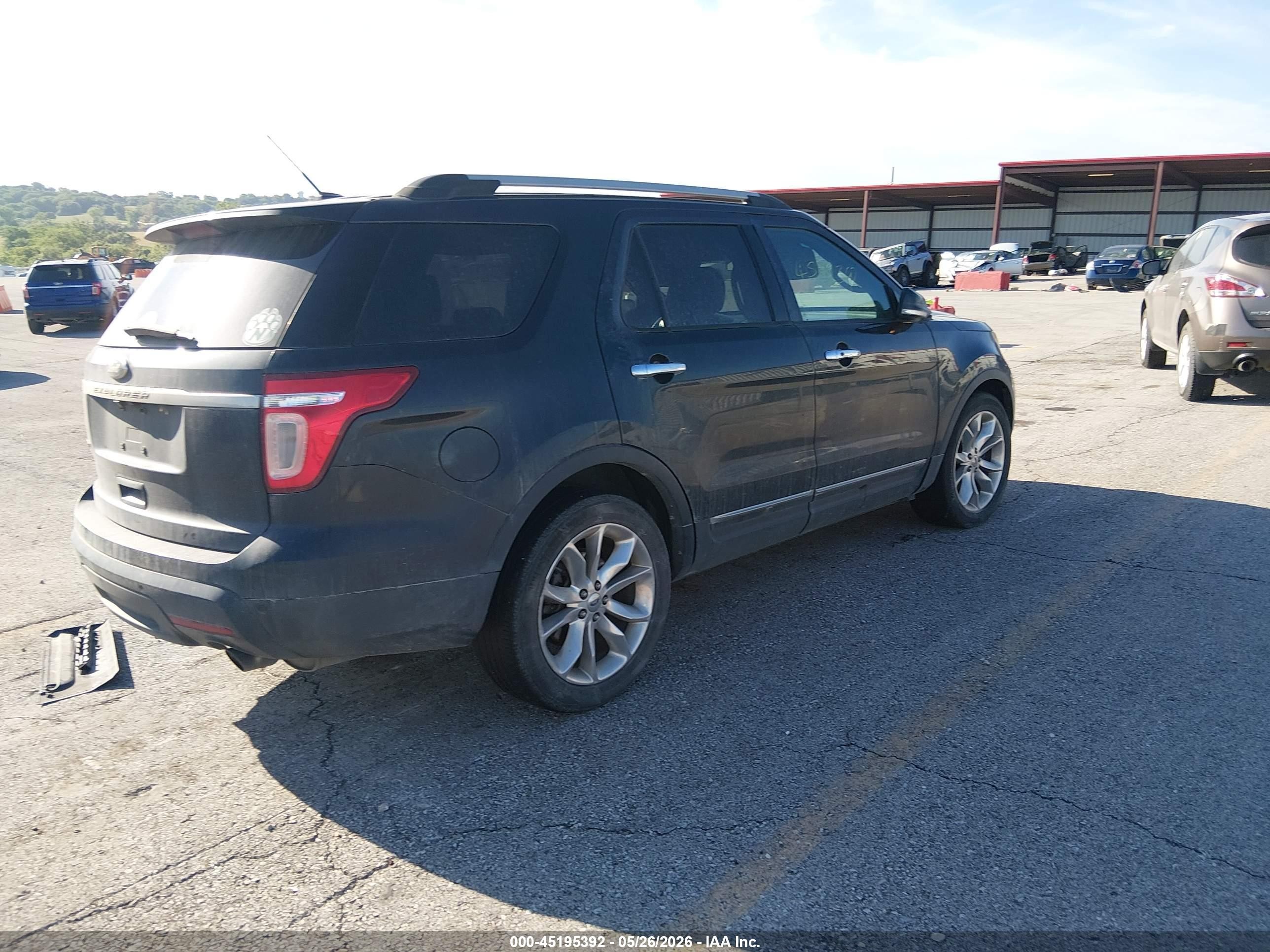 2011 Ford Explorer Limited Black vin: 1FMHK7F83BGA61027