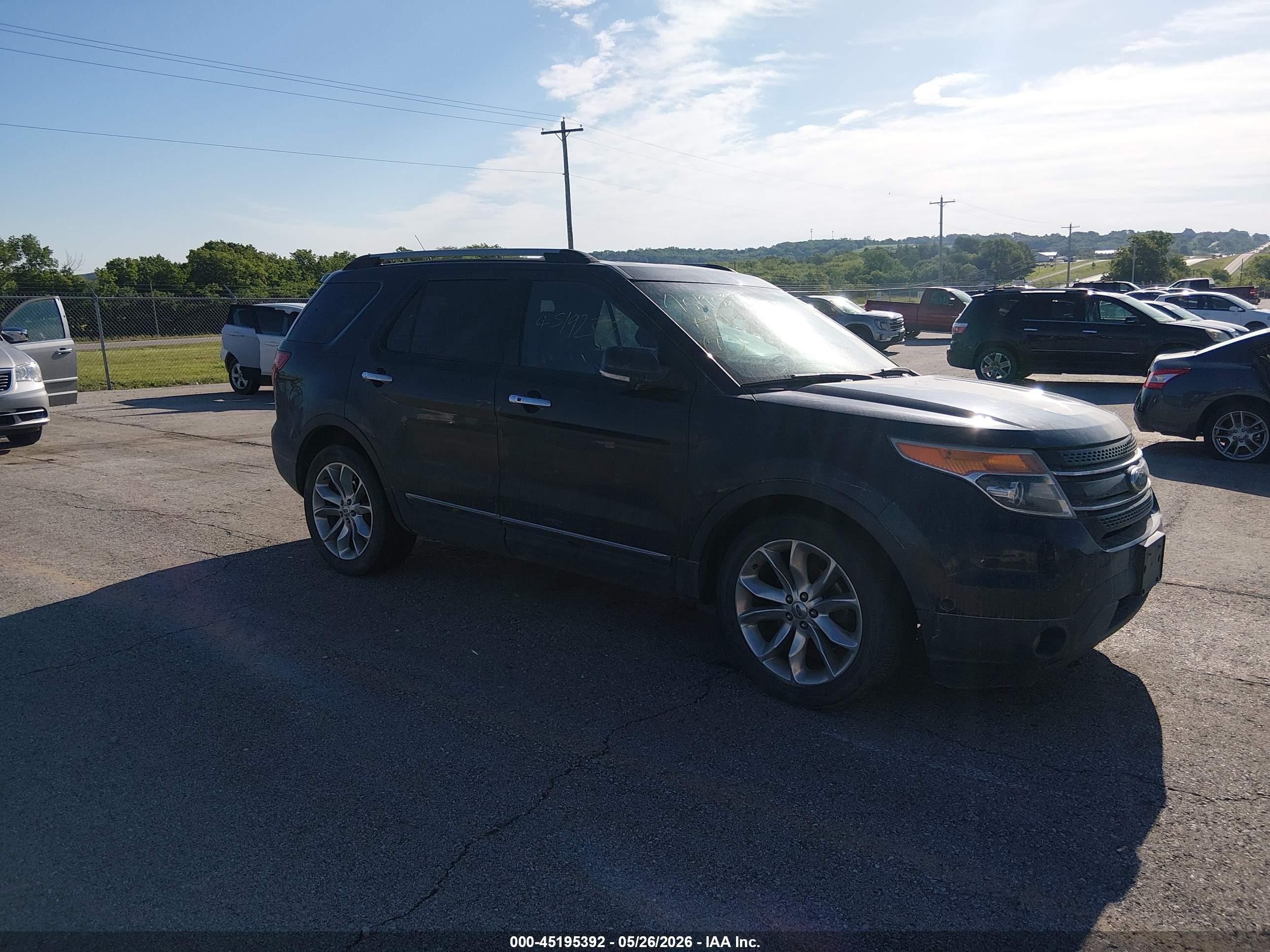 2011 Ford Explorer Limited Black vin: 1FMHK7F83BGA61027