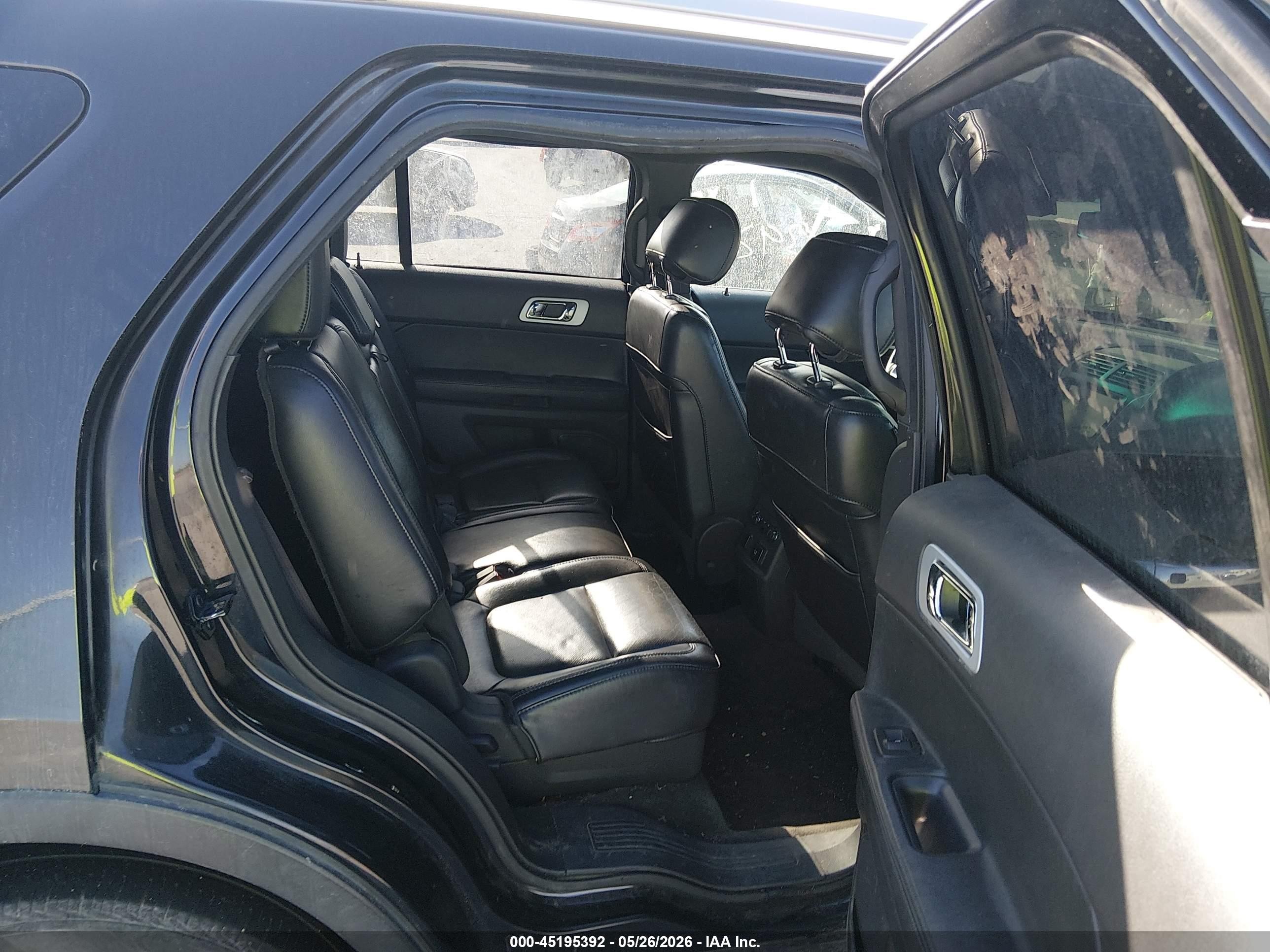 2011 Ford Explorer Limited Black vin: 1FMHK7F83BGA61027