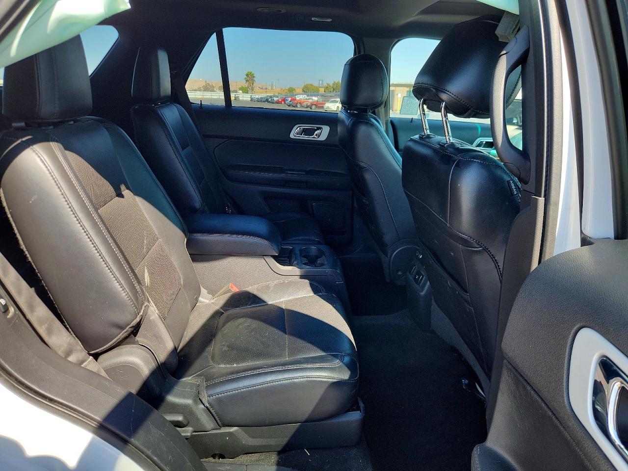 2012 Ford Explorer Limited White vin: 1FMHK7F83CGA83983