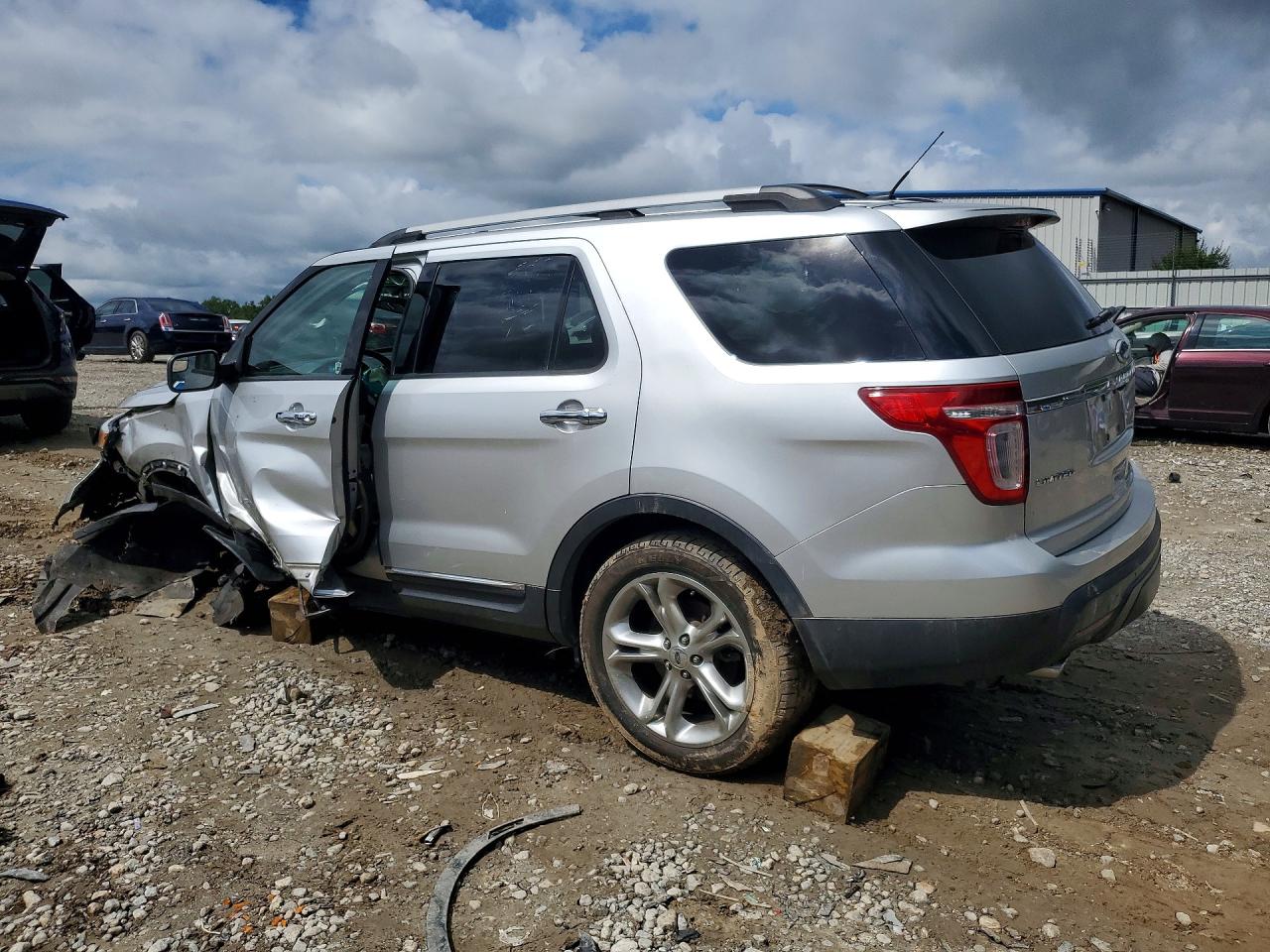 2011 Ford Explorer Limited Silver vin: 1FMHK7F84BGA29977