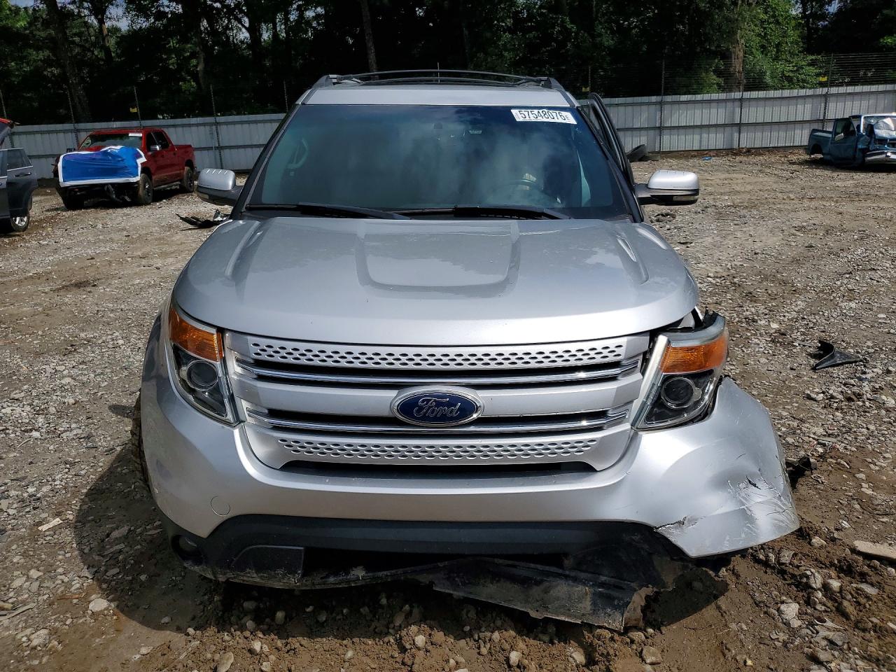 2011 Ford Explorer Limited Silver vin: 1FMHK7F84BGA29977