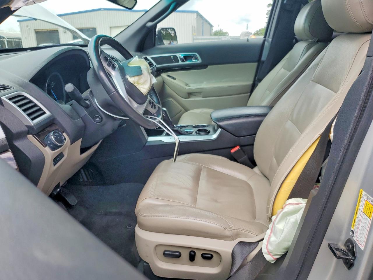 2011 Ford Explorer Limited Silver vin: 1FMHK7F84BGA29977