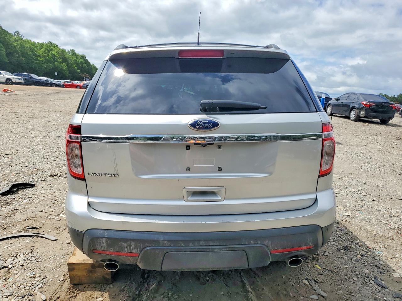 2011 Ford Explorer Limited Silver vin: 1FMHK7F84BGA29977