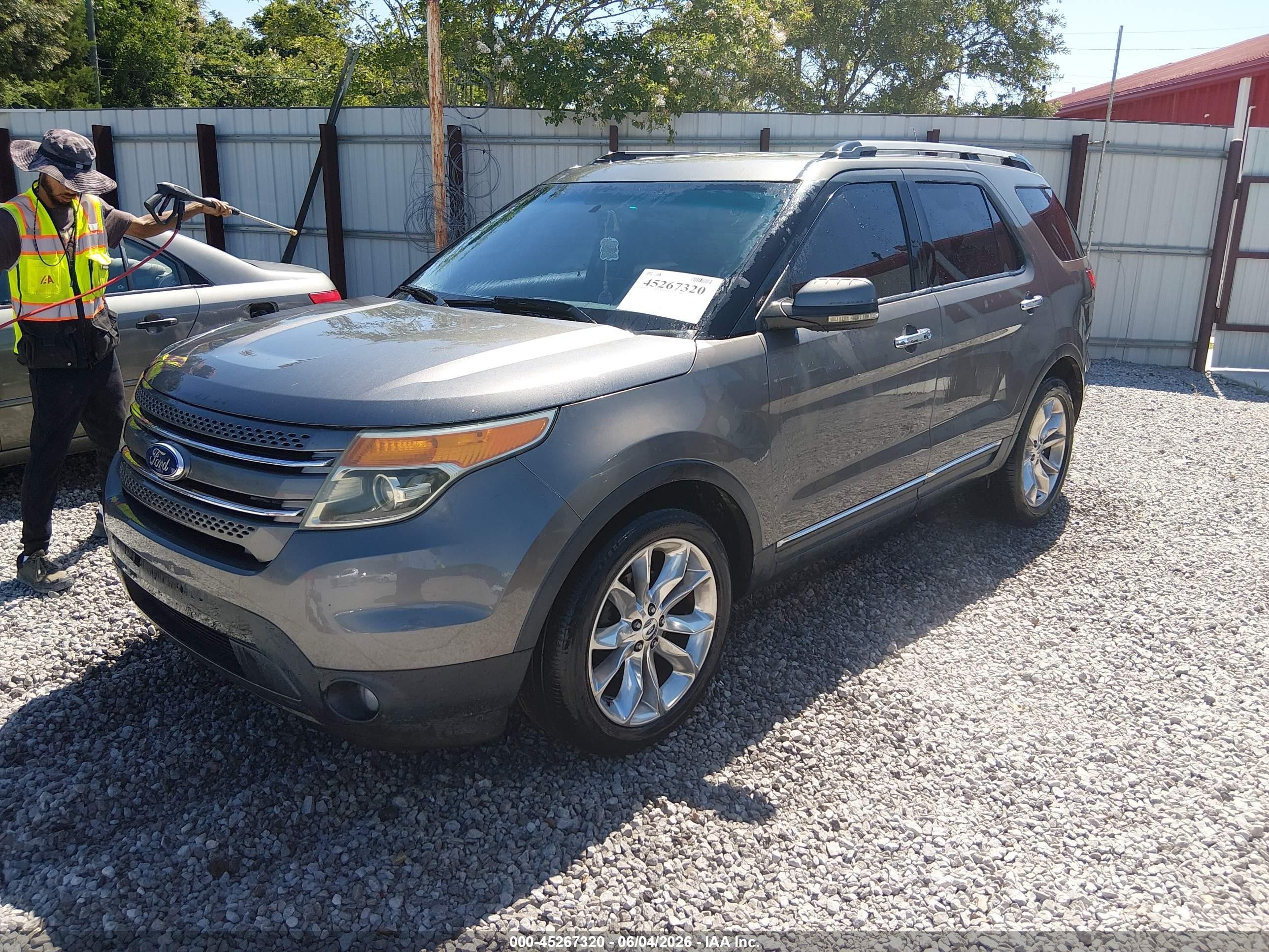 2011 Ford Explorer Limited Blue vin: 1FMHK7F84BGA30322
