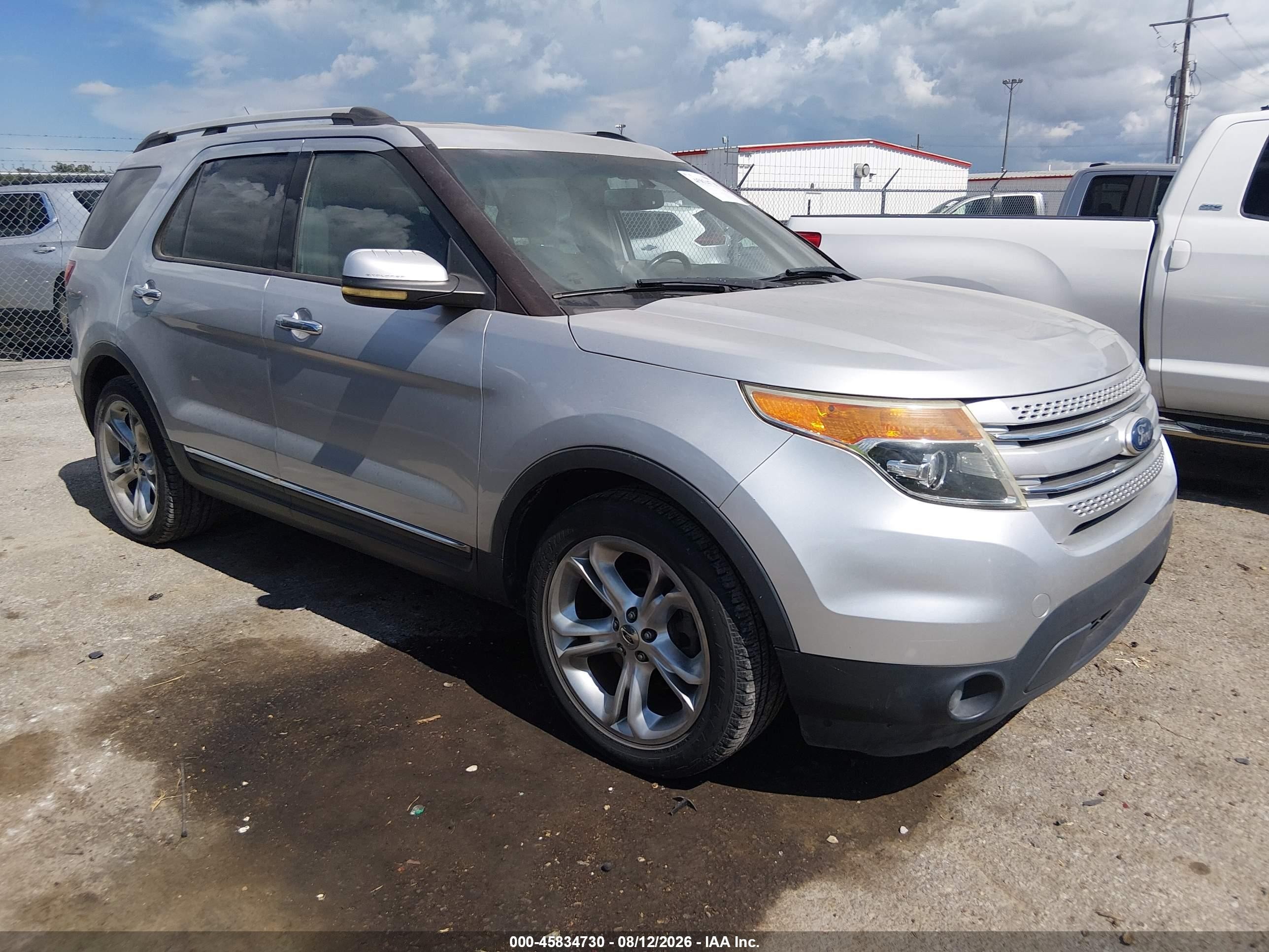 2011 Ford Explorer Limited Серебряный vin: 1FMHK7F84BGA32989
