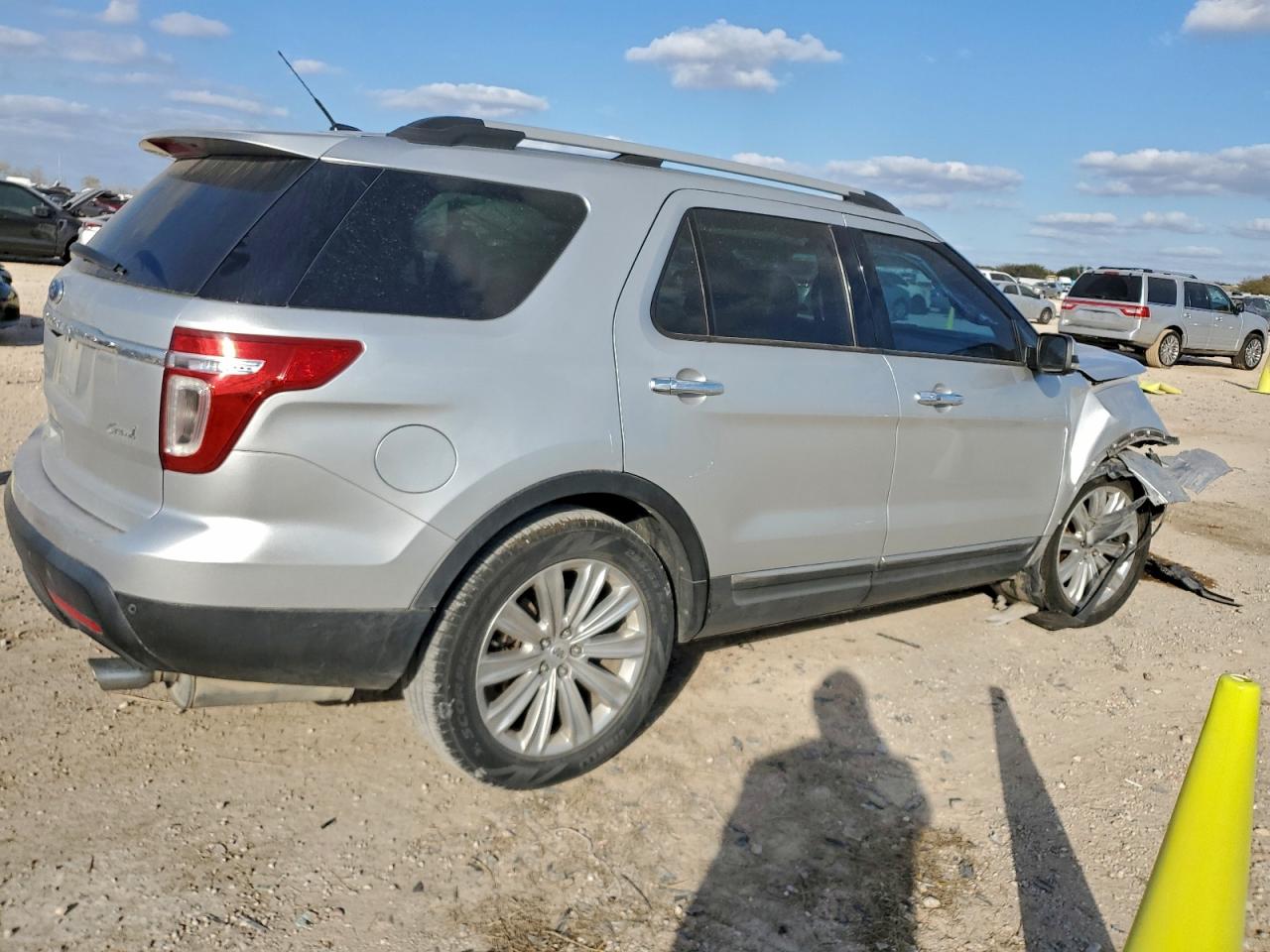 2011 Ford Explorer Limited Gray vin: 1FMHK7F84BGA64938