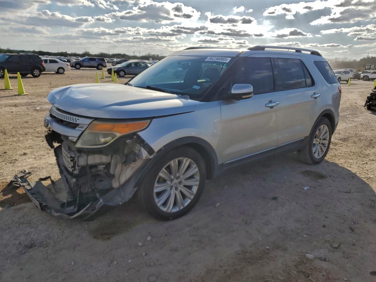 2011 Ford Explorer Limited Gray vin: 1FMHK7F84BGA64938