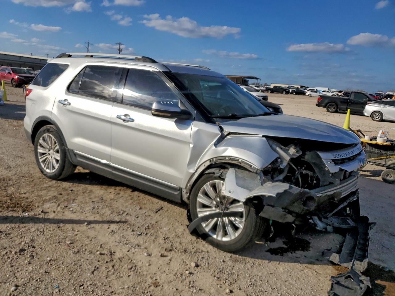 2011 Ford Explorer Limited Gray vin: 1FMHK7F84BGA64938