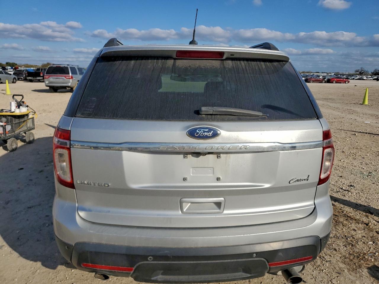 2011 Ford Explorer Limited Gray vin: 1FMHK7F84BGA64938