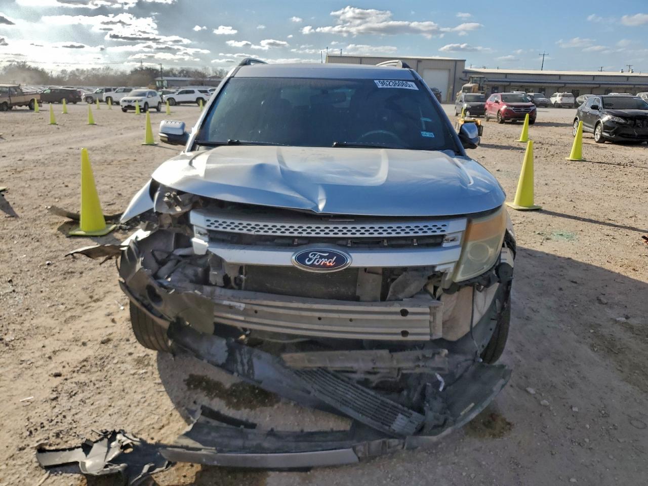 2011 Ford Explorer Limited Gray vin: 1FMHK7F84BGA64938