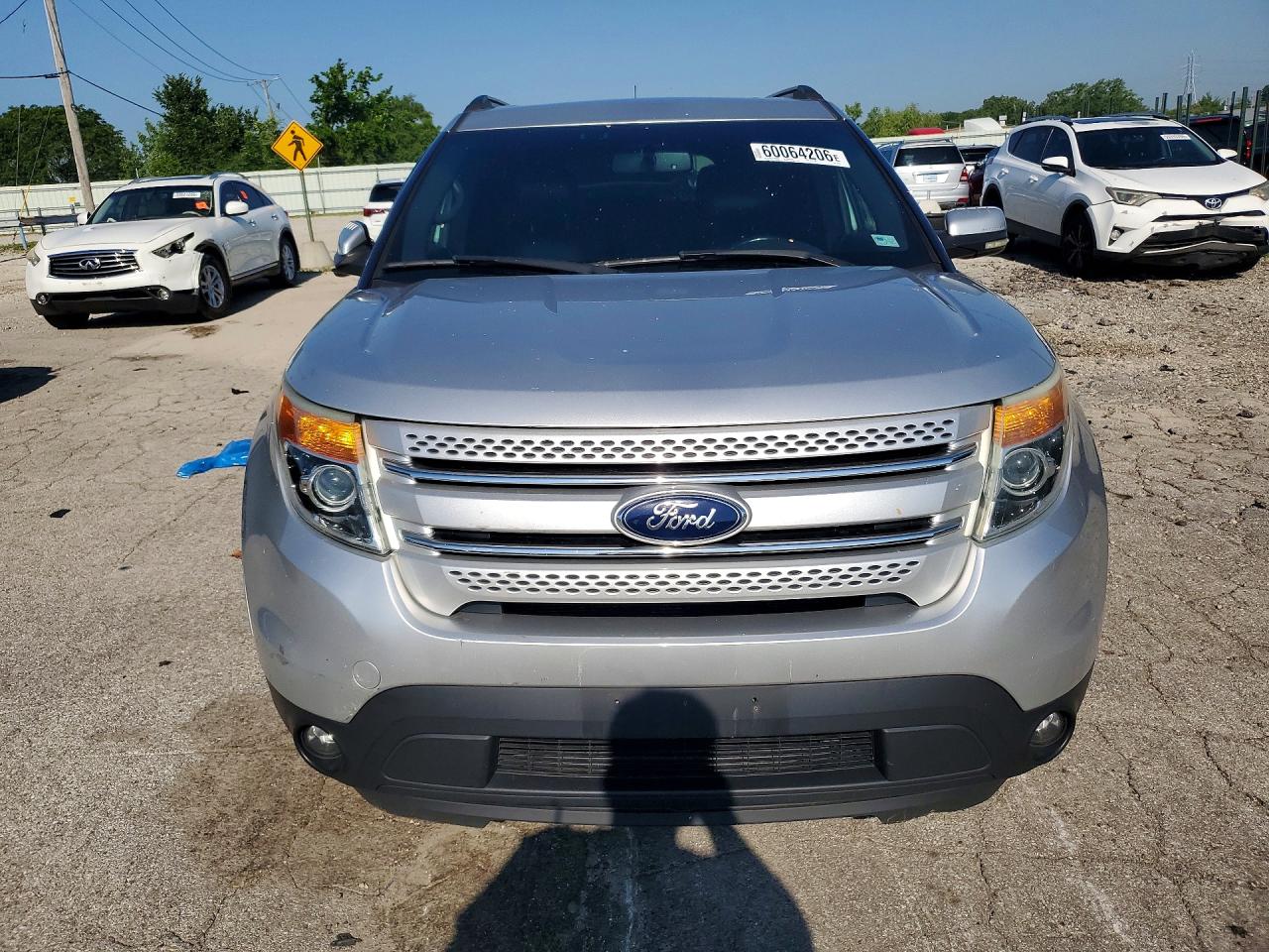 2011 Ford Explorer Limited Silver vin: 1FMHK7F84BGA75602