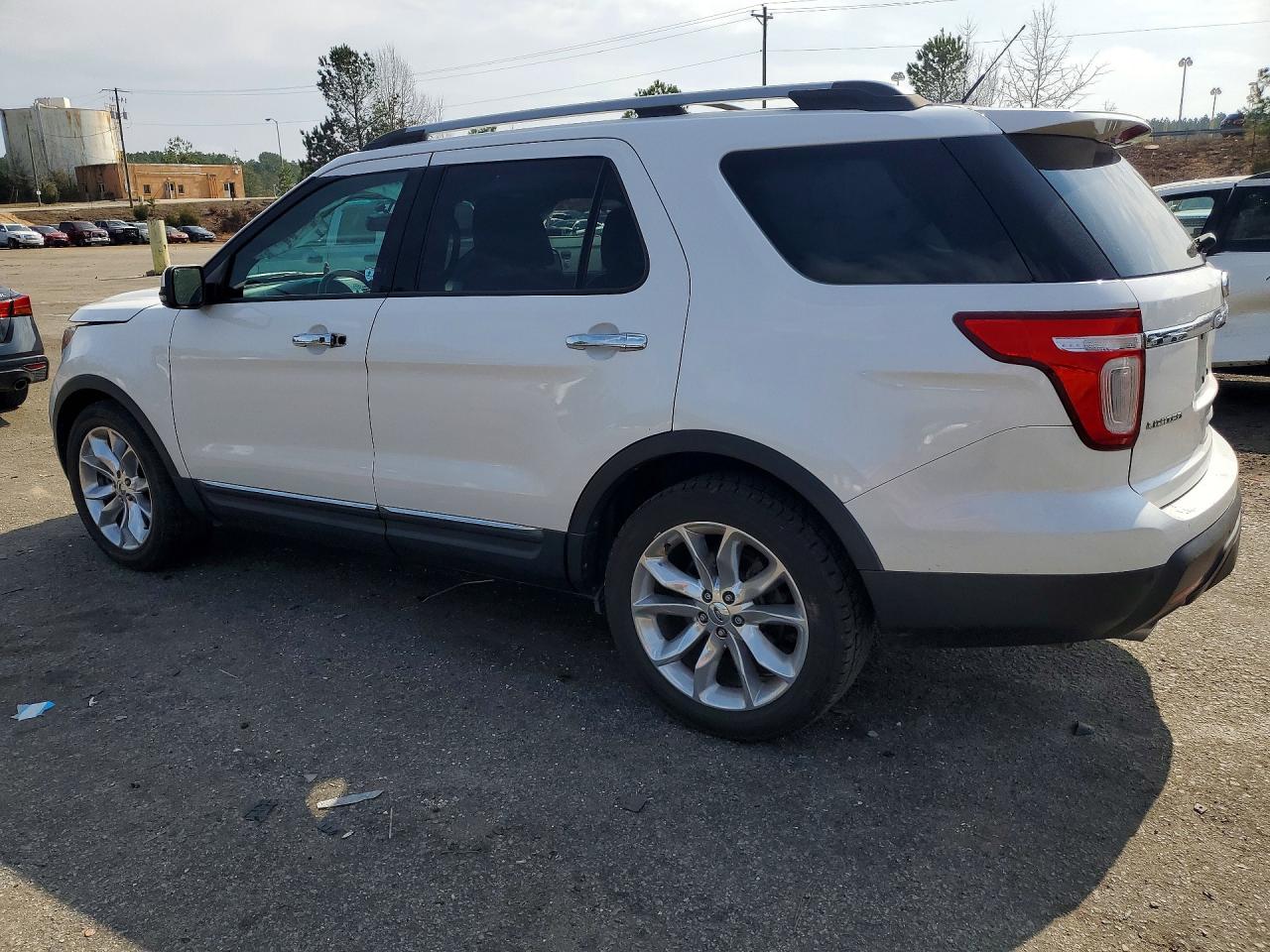 2011 Ford Explorer Limited White vin: 1FMHK7F84BGA78449