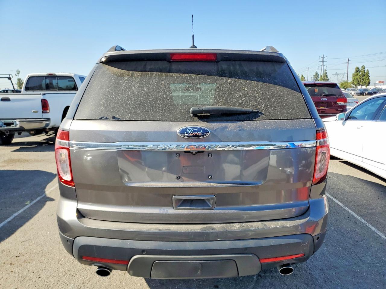 2011 Ford Explorer Limited Gray vin: 1FMHK7F84BGA93372