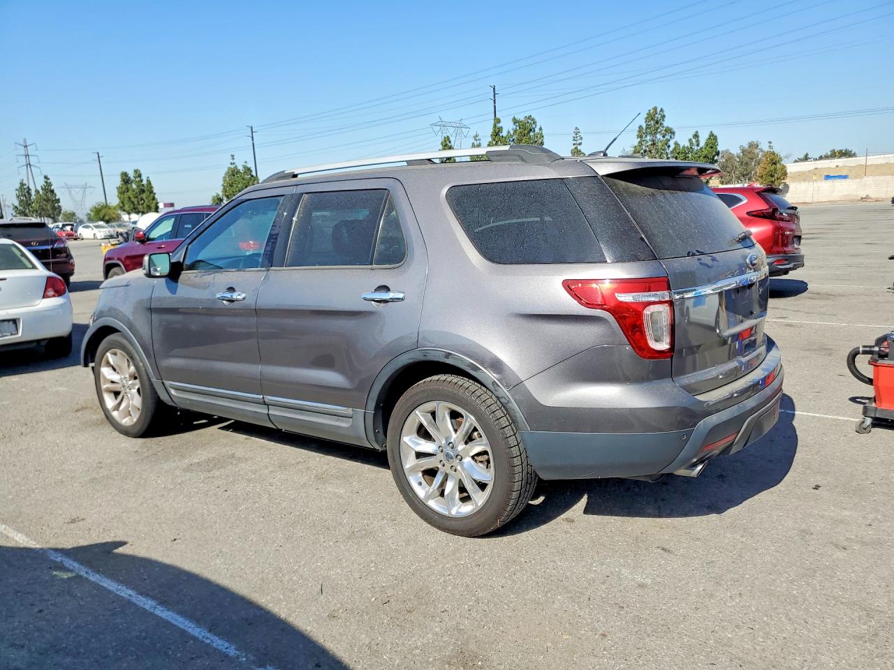 2011 Ford Explorer Limited Gray vin: 1FMHK7F84BGA93372