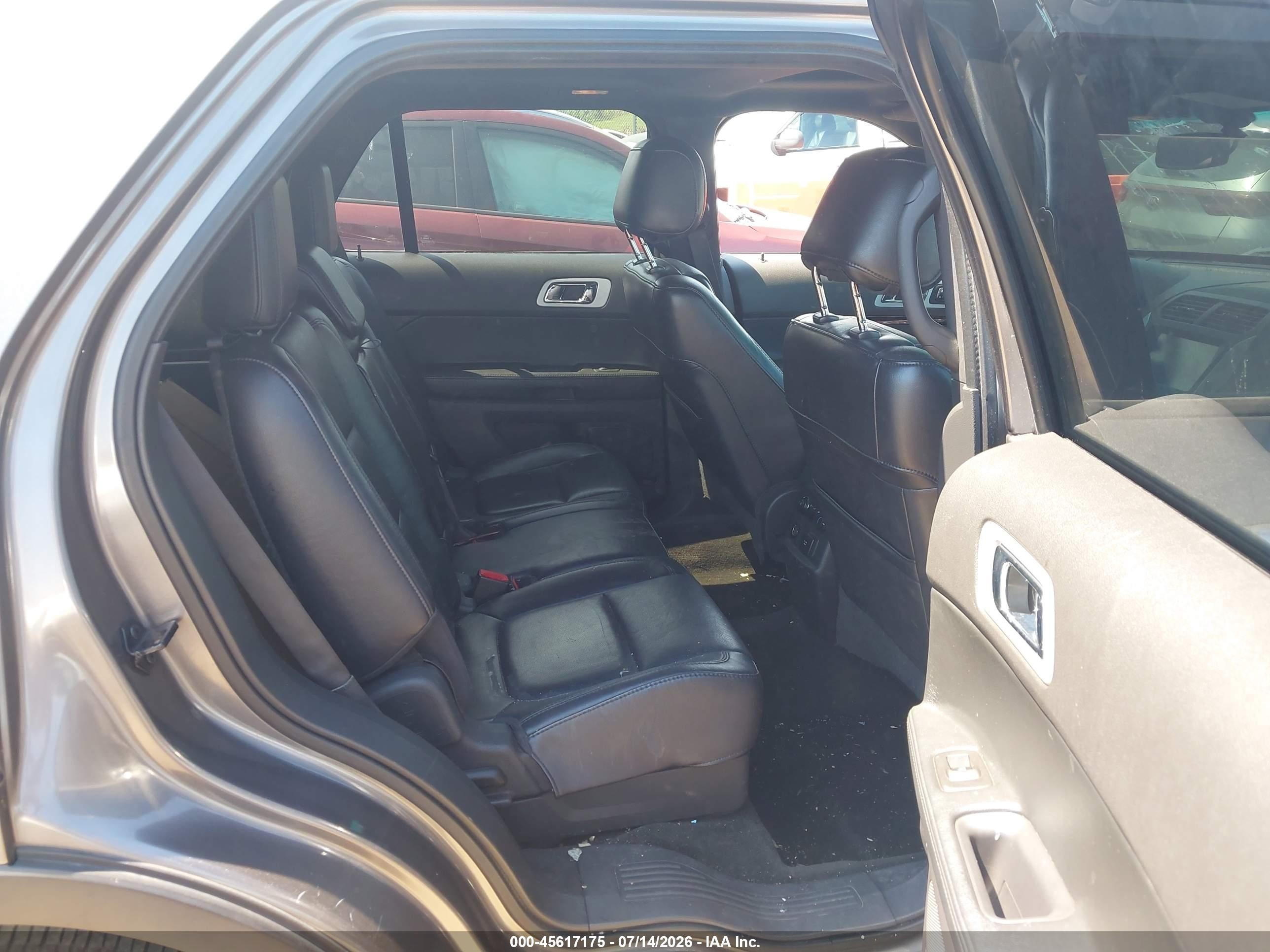 2012 Ford Explorer Limited Gray vin: 1FMHK7F84CGA09861