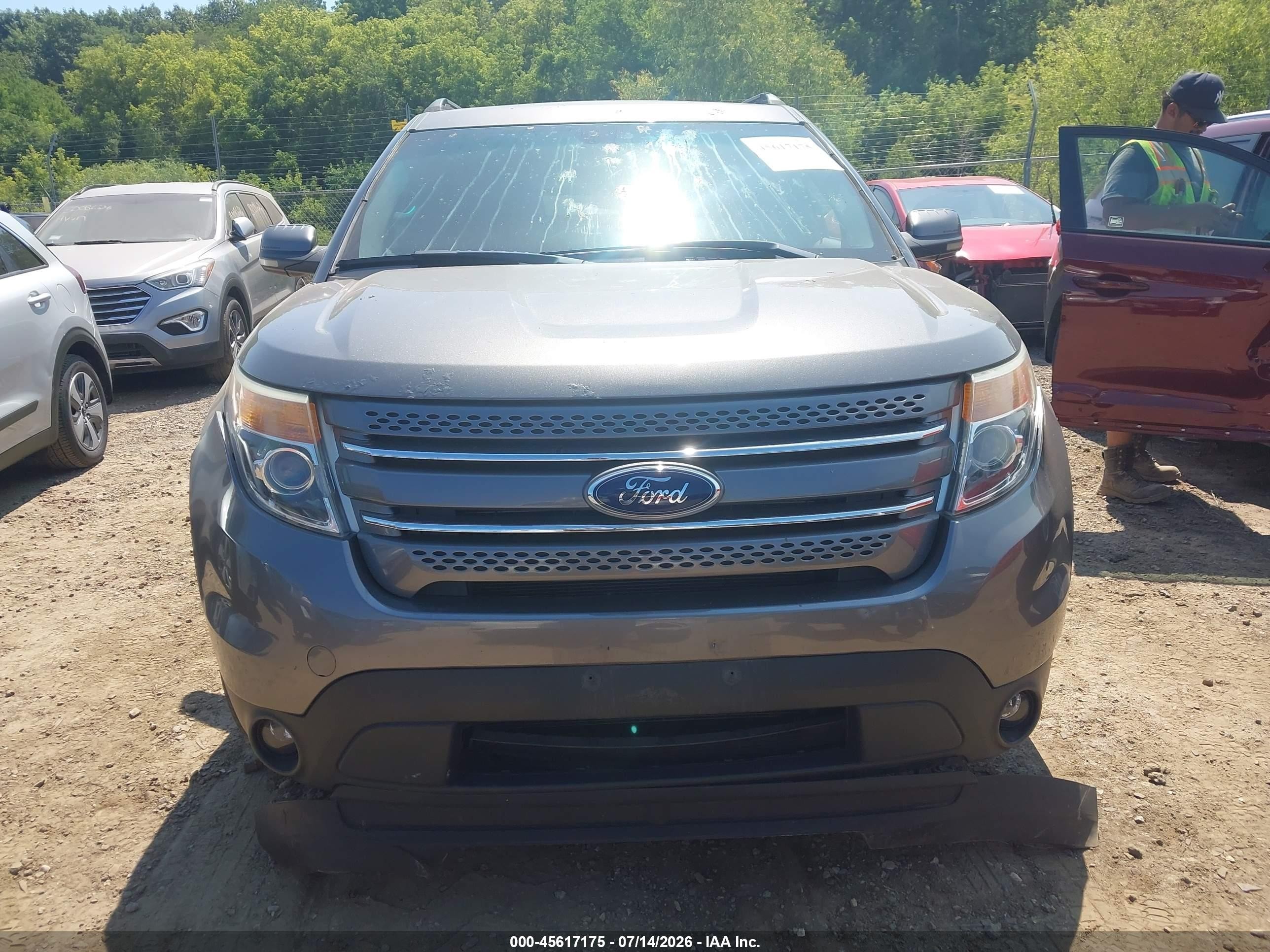 2012 Ford Explorer Limited Gray vin: 1FMHK7F84CGA09861