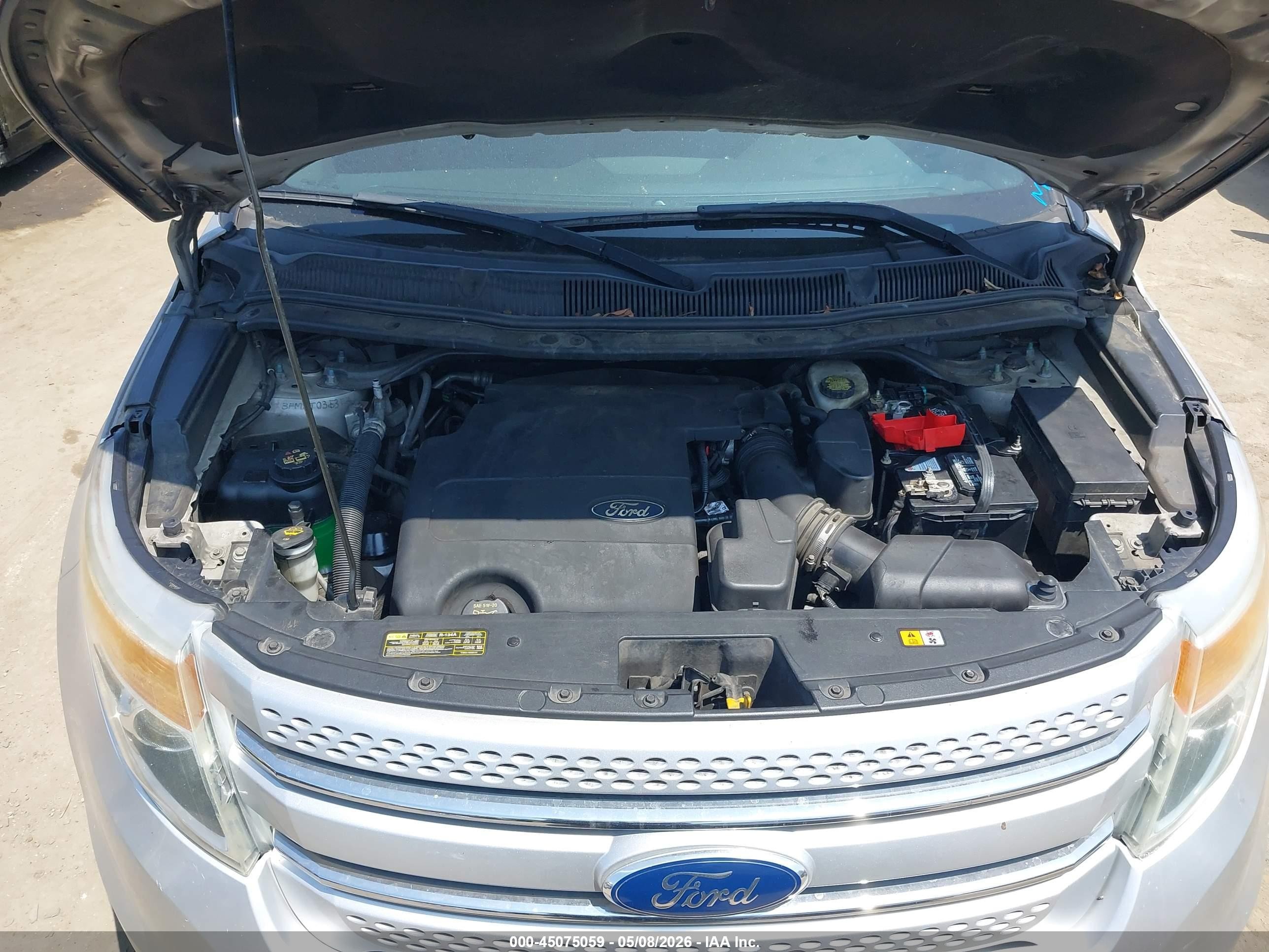 2011 Ford Explorer Limited Silver vin: 1FMHK7F85BGA87693