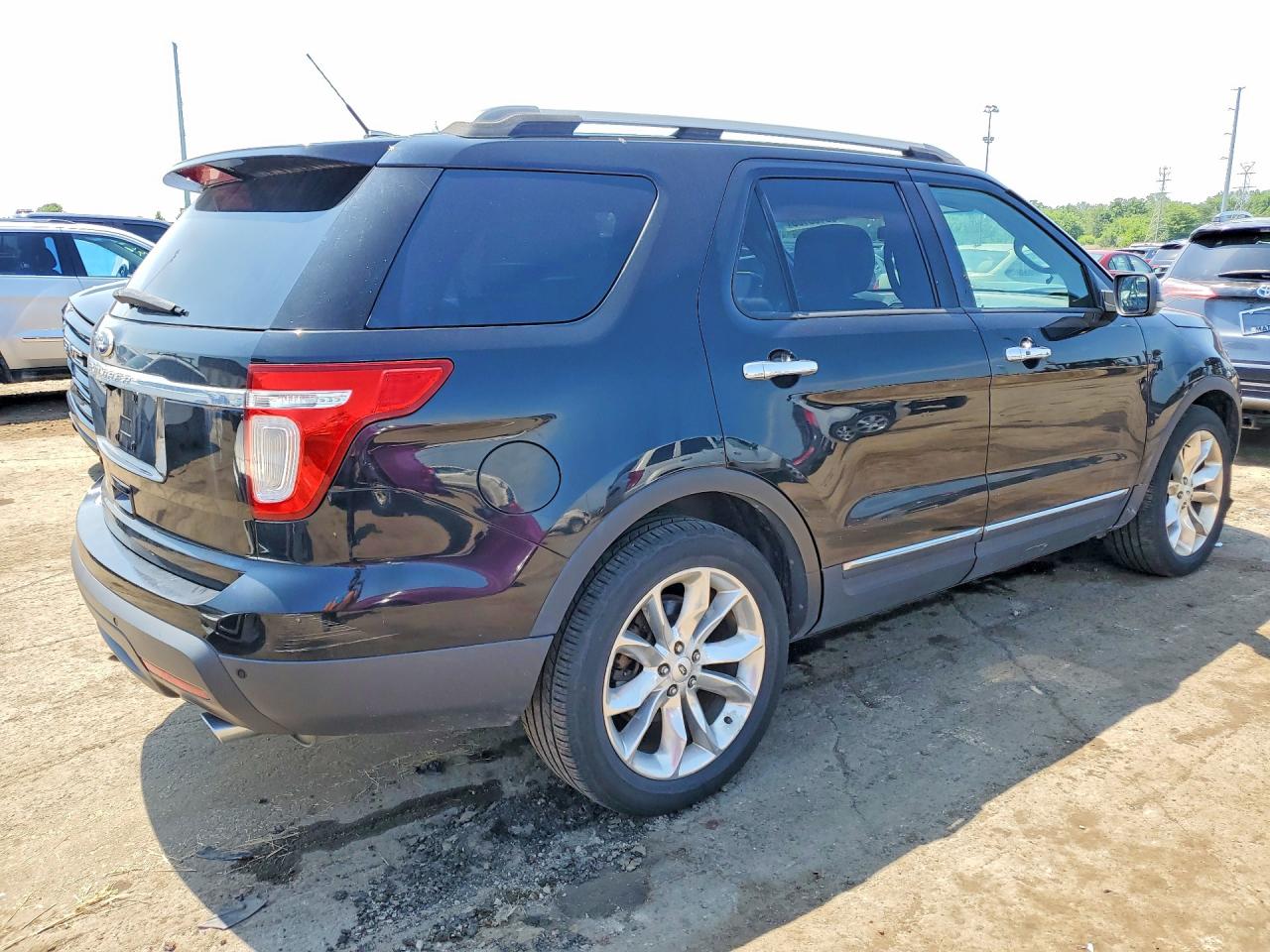 2012 Ford Explorer Limited Black vin: 1FMHK7F85CGA24756