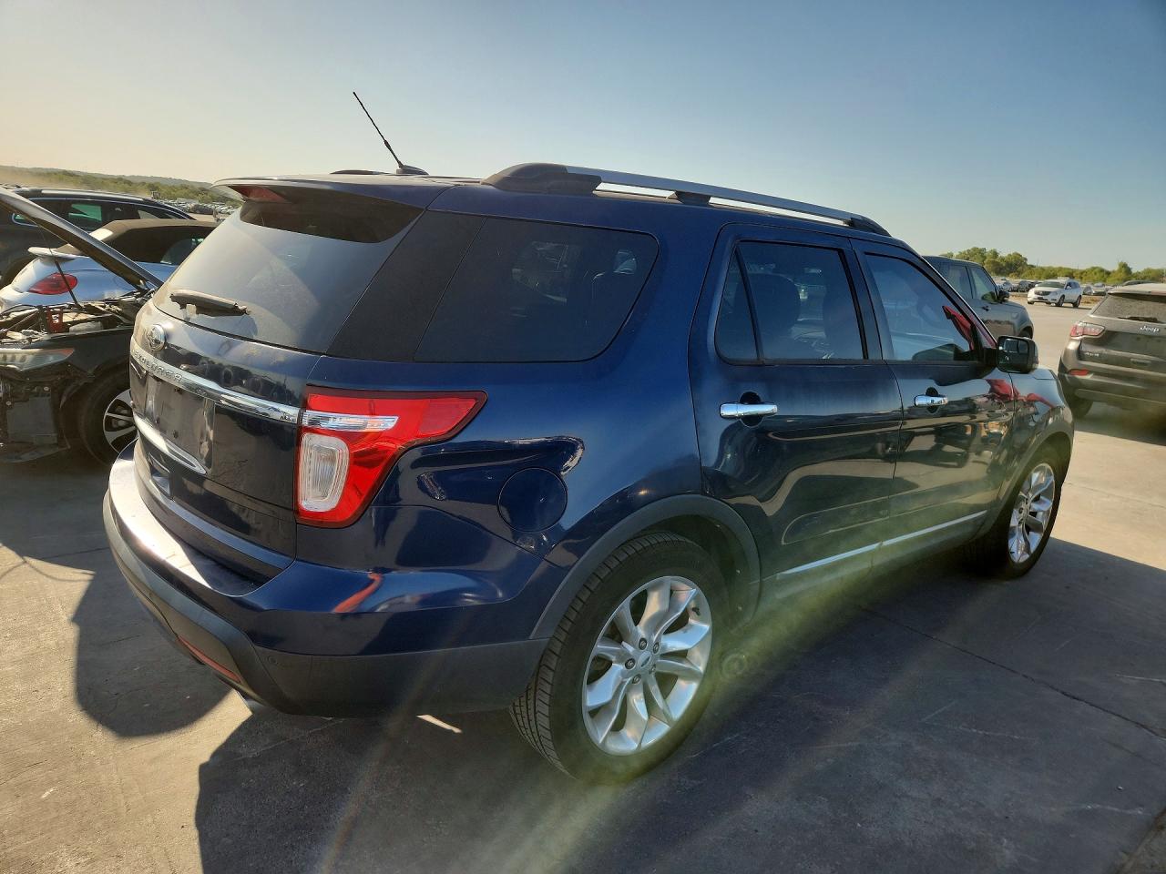 2012 Ford Explorer Limited Blue vin: 1FMHK7F85CGA31366
